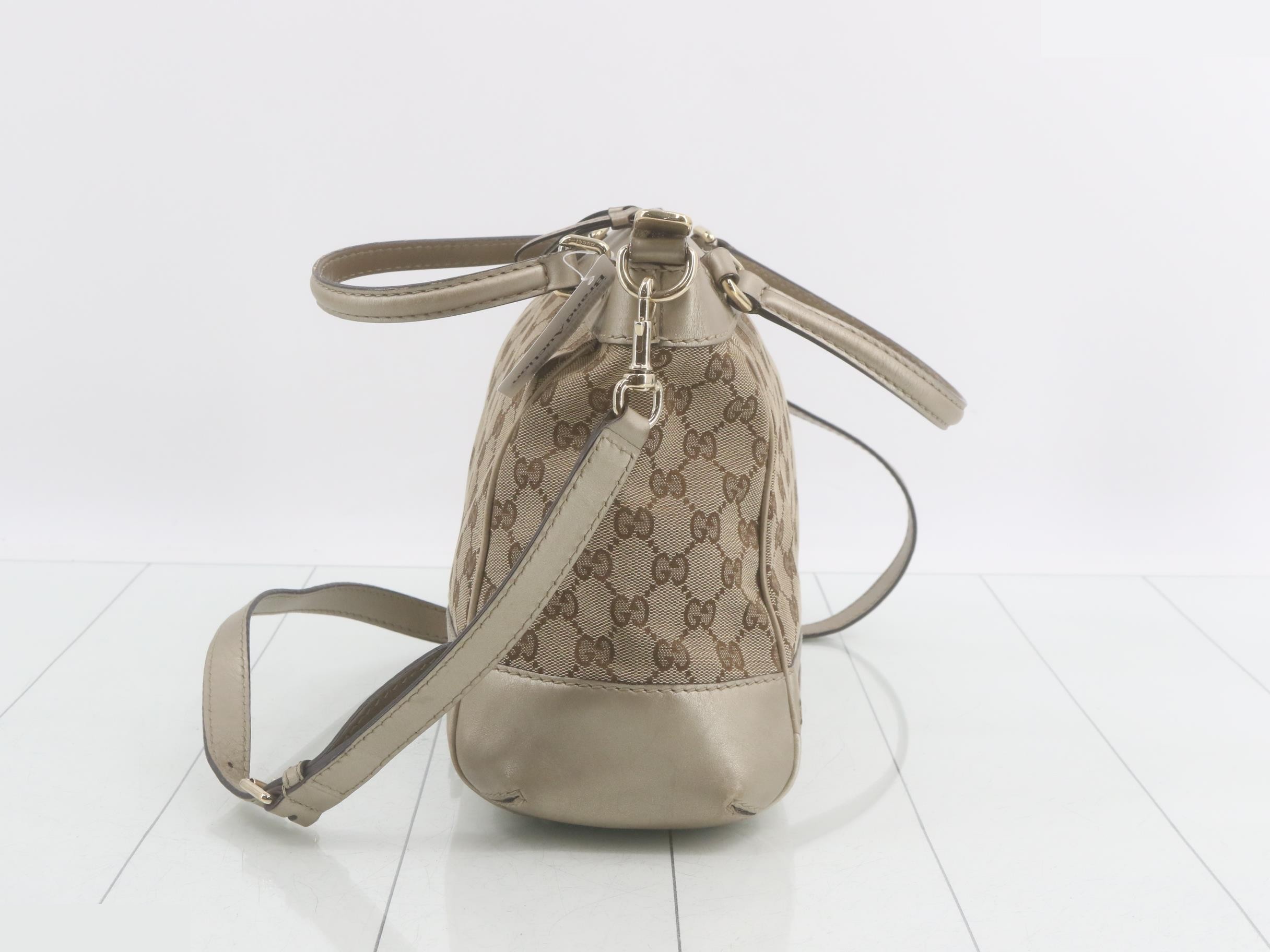 GG Canvas 2-Way Handbag — view 3