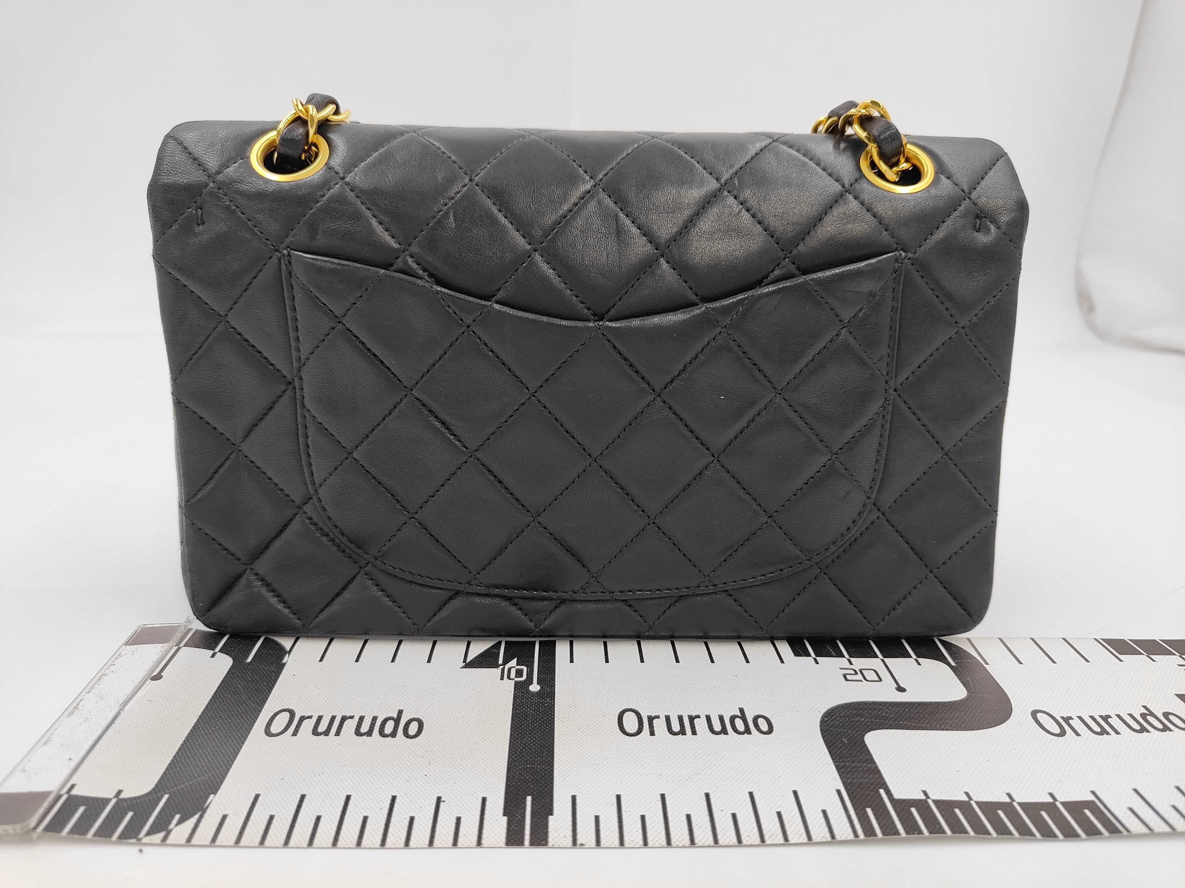 Matelassé 23 Double Flap Double Chain Lambskin Shoulder Bag — view 2