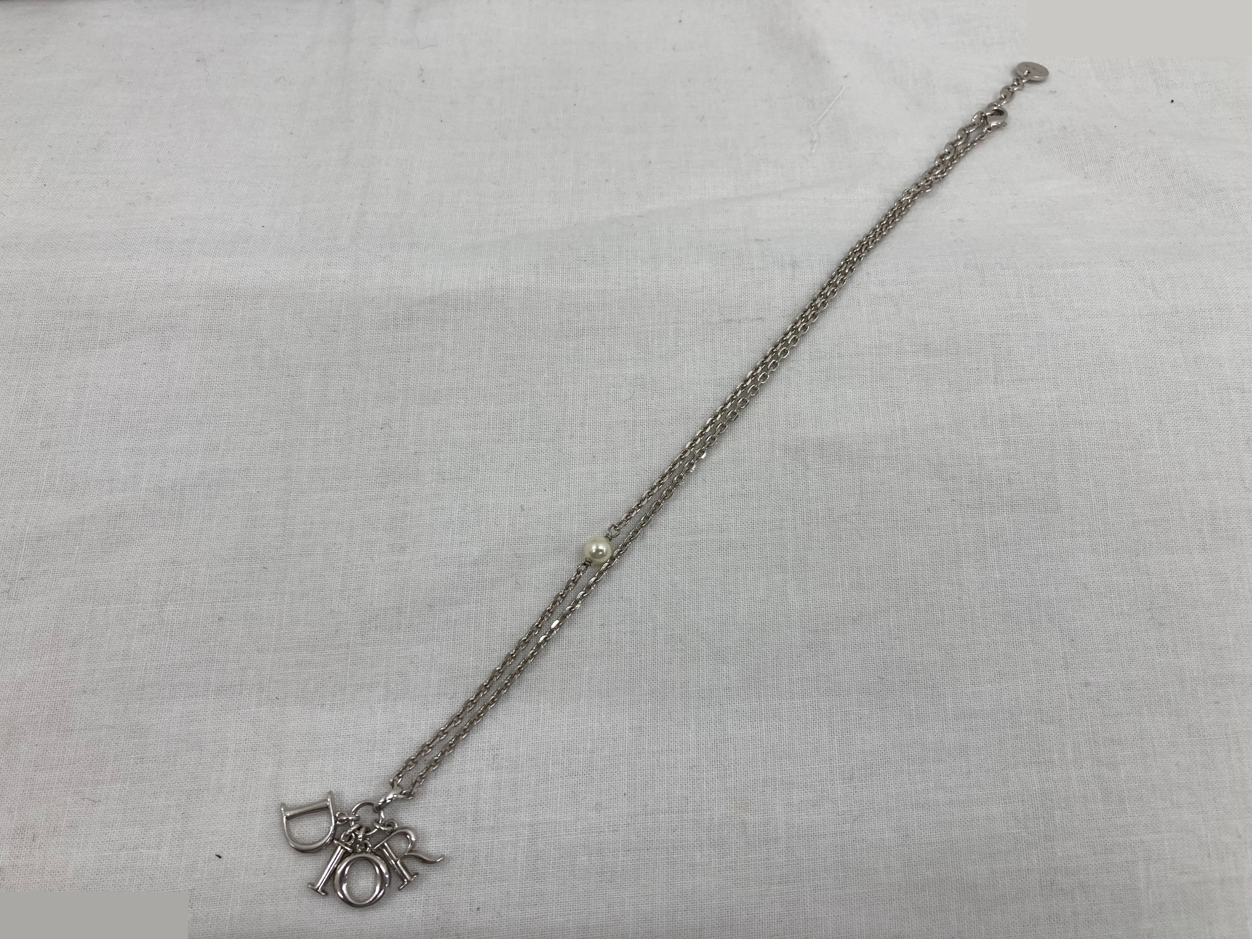 Precious metal necklace, chain approximately 43 cm — view 2