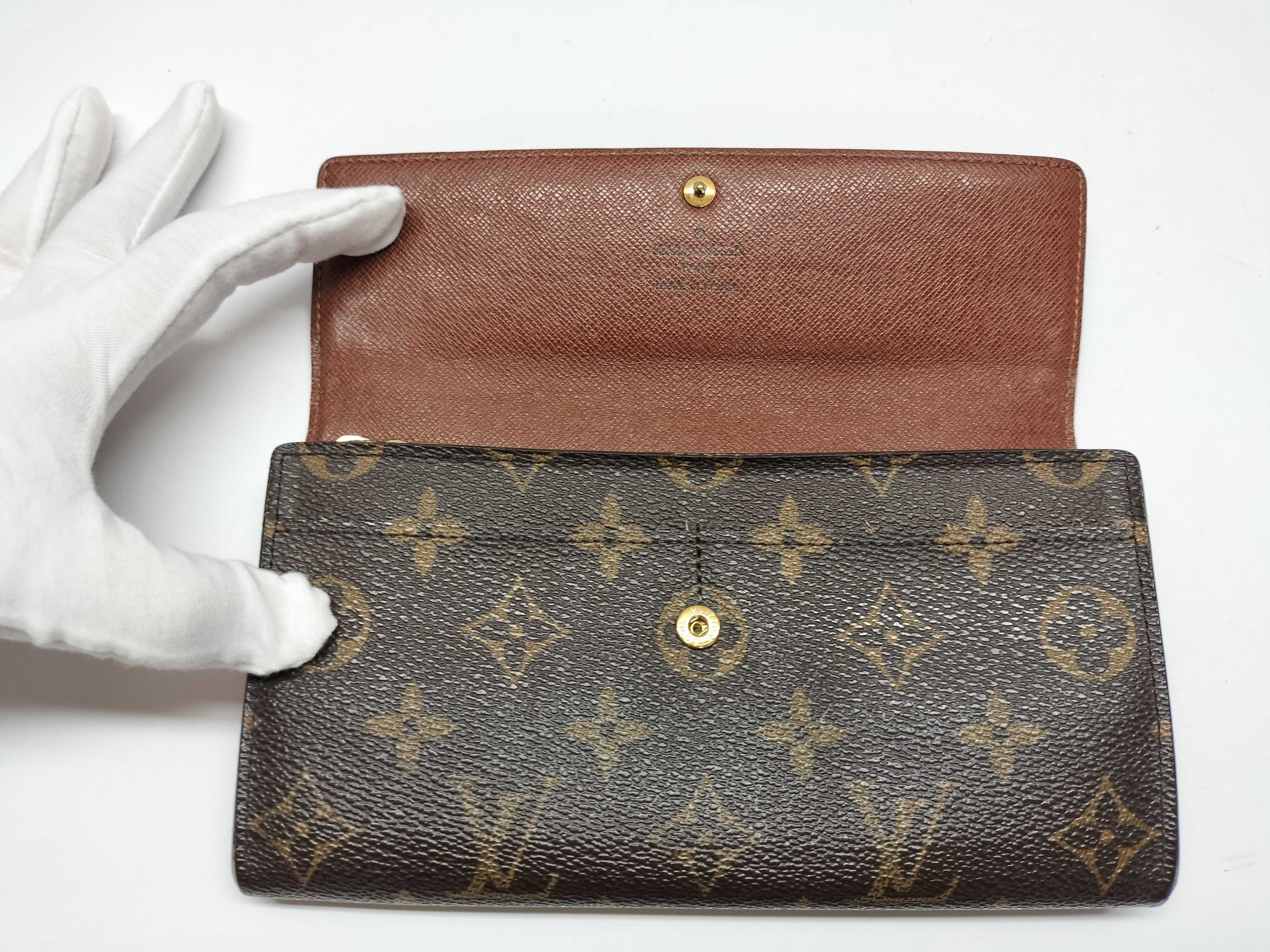 Monogram Portefeuille Sarah Wallet — view 11