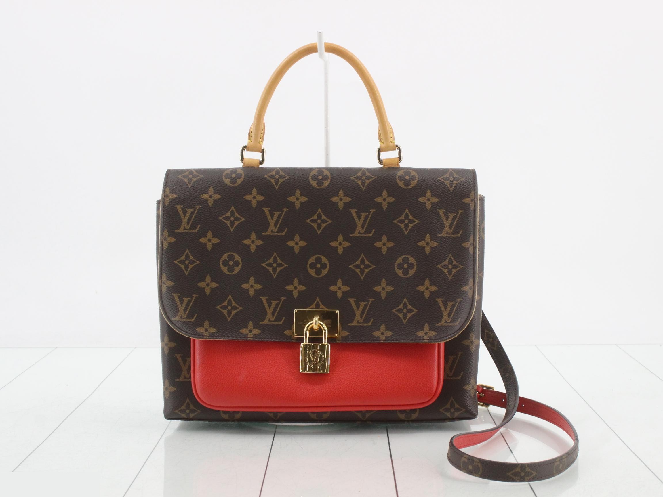 Marignan Coquelicot Shoulder Strap and Dust Bag