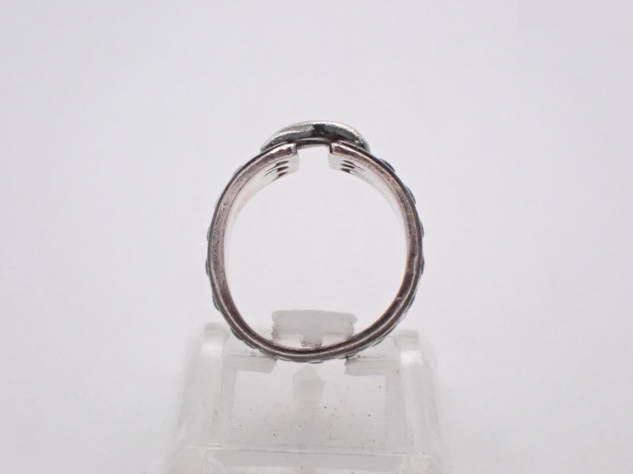 Ring, stamped 49, actual size #8, 925g/7.2g — view 3