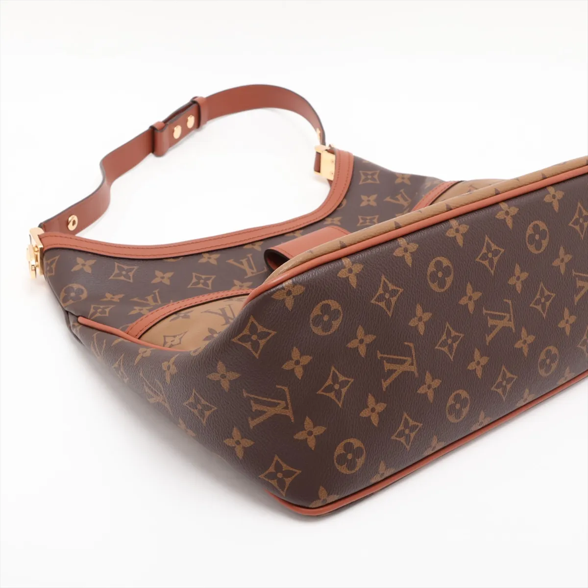 Monogram Reverse Hobo Tauphine MM M45195 DU2270 Brown (RFID detected) — view 4