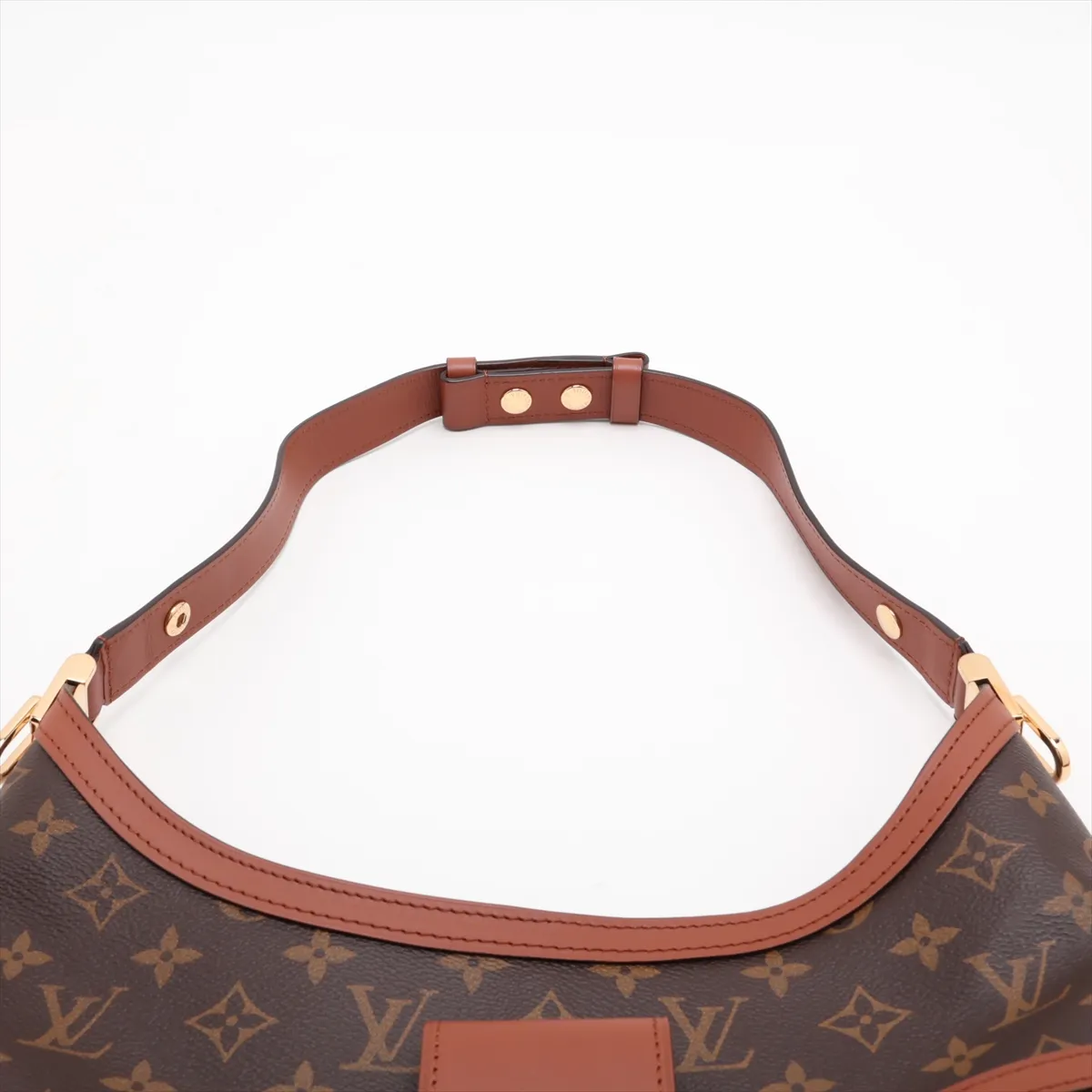 Monogram Reverse Hobo Tauphine MM M45195 DU2270 Brown (RFID detected) — view 6