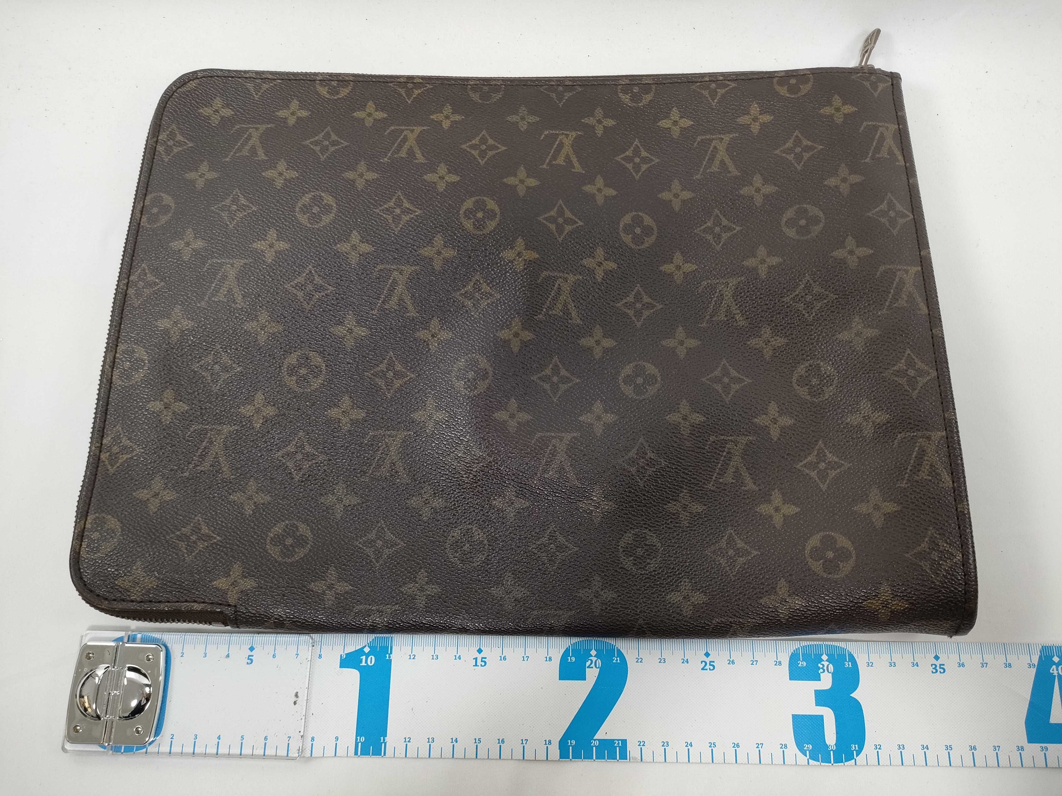 Monogram Louis Vuitton Crochet Bag Clutch Bag — view 2