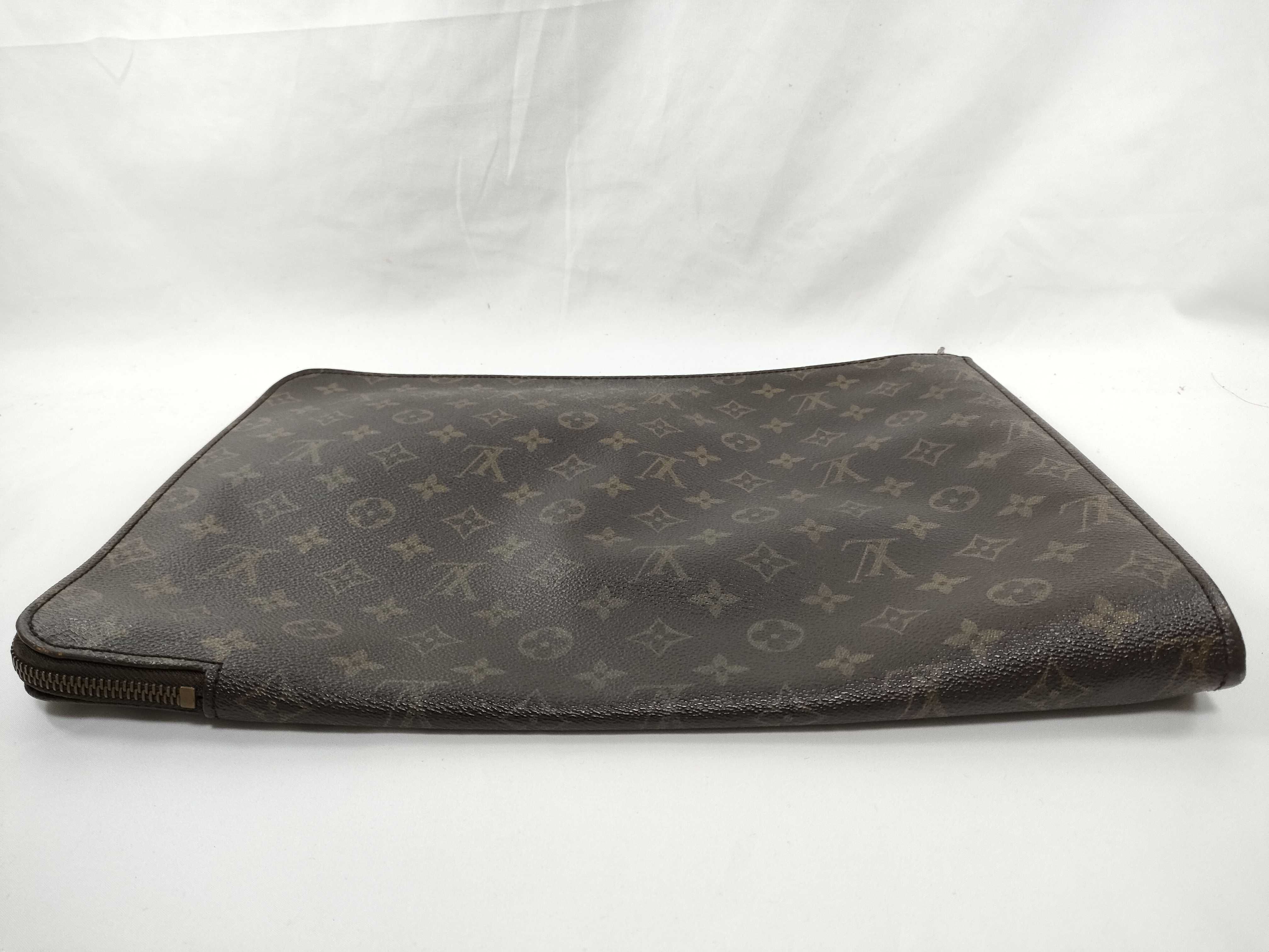 Monogram Louis Vuitton Crochet Bag Clutch Bag — view 3