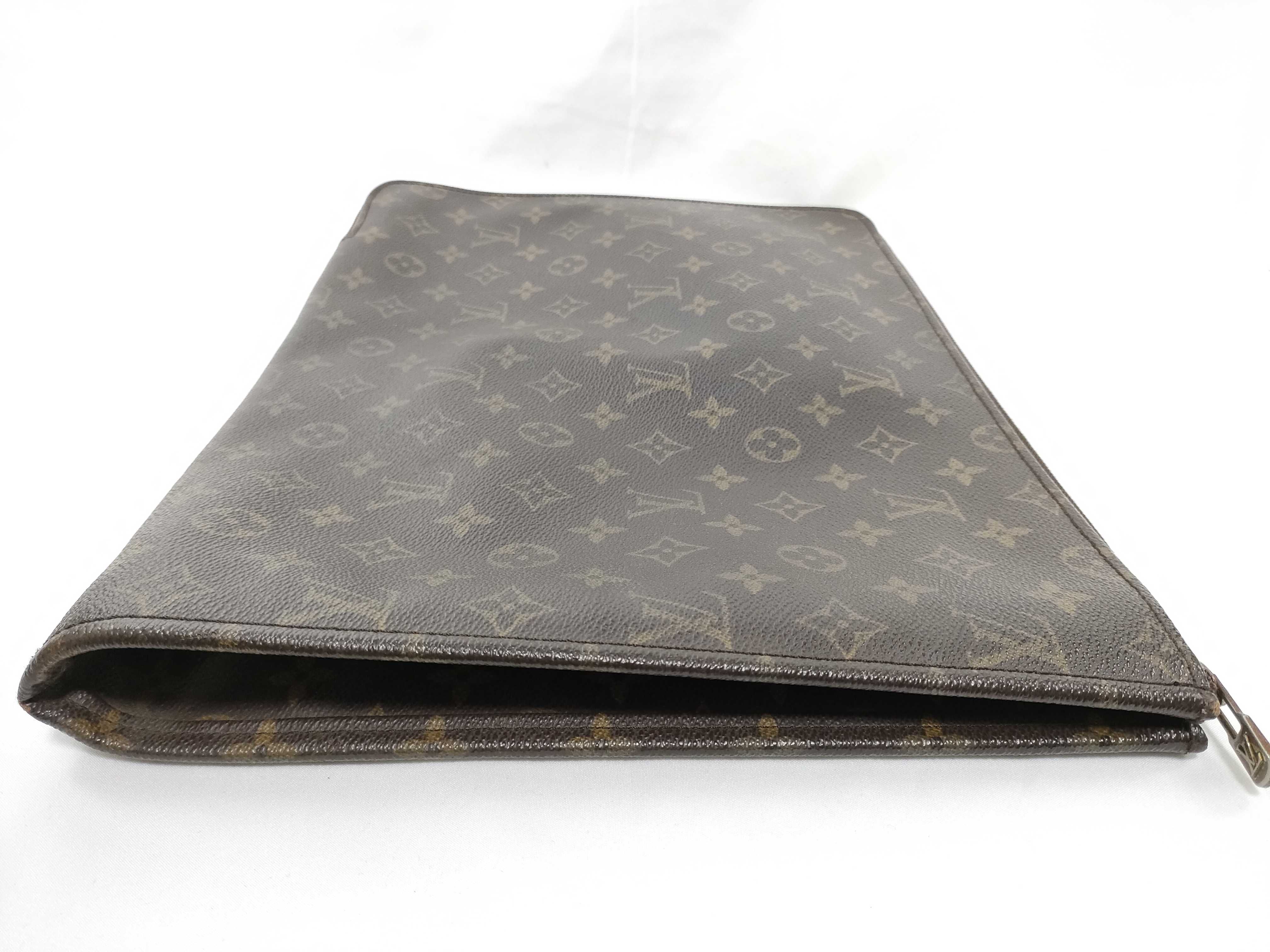 Monogram Louis Vuitton Crochet Bag Clutch Bag — view 5