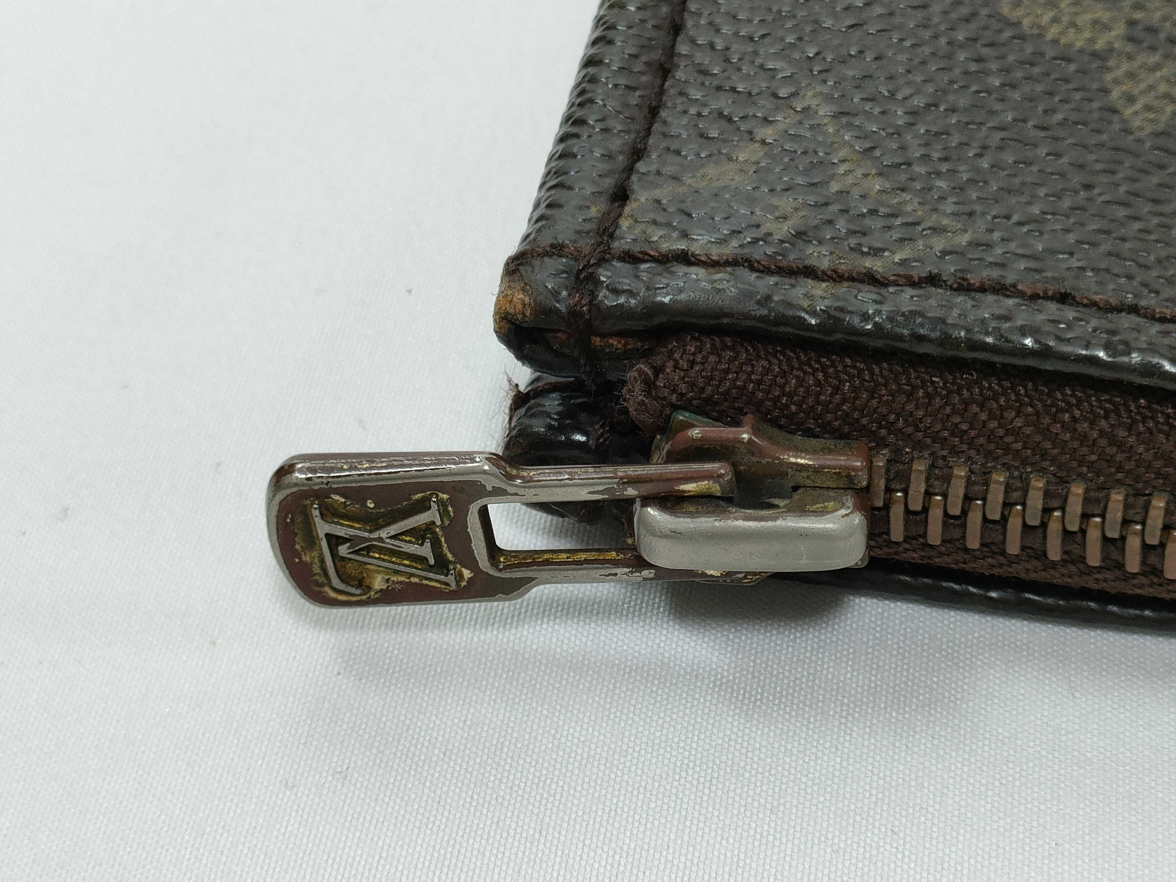 Monogram Louis Vuitton Crochet Bag Clutch Bag — view 6