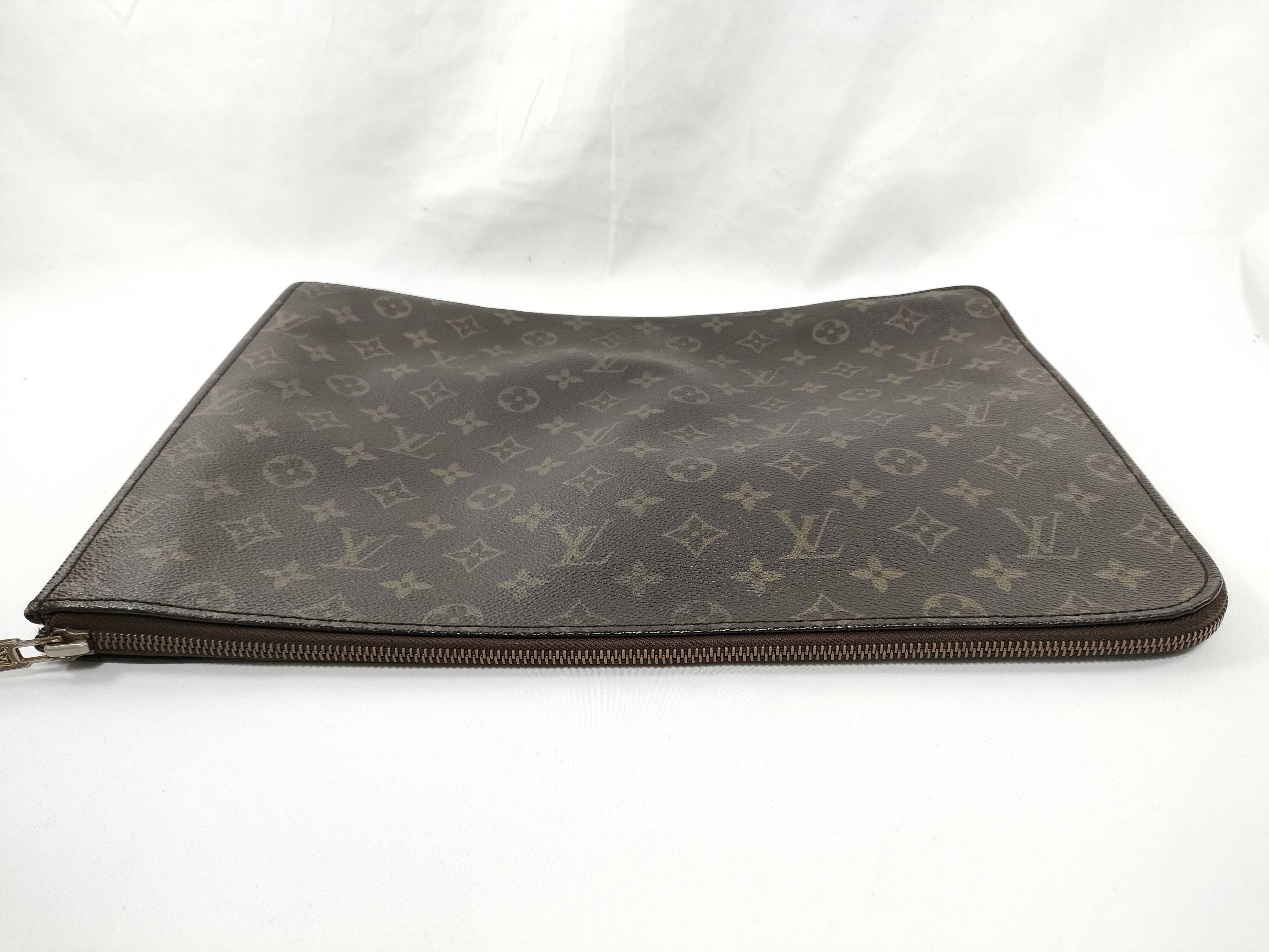Monogram Louis Vuitton Crochet Bag Clutch Bag — view 7