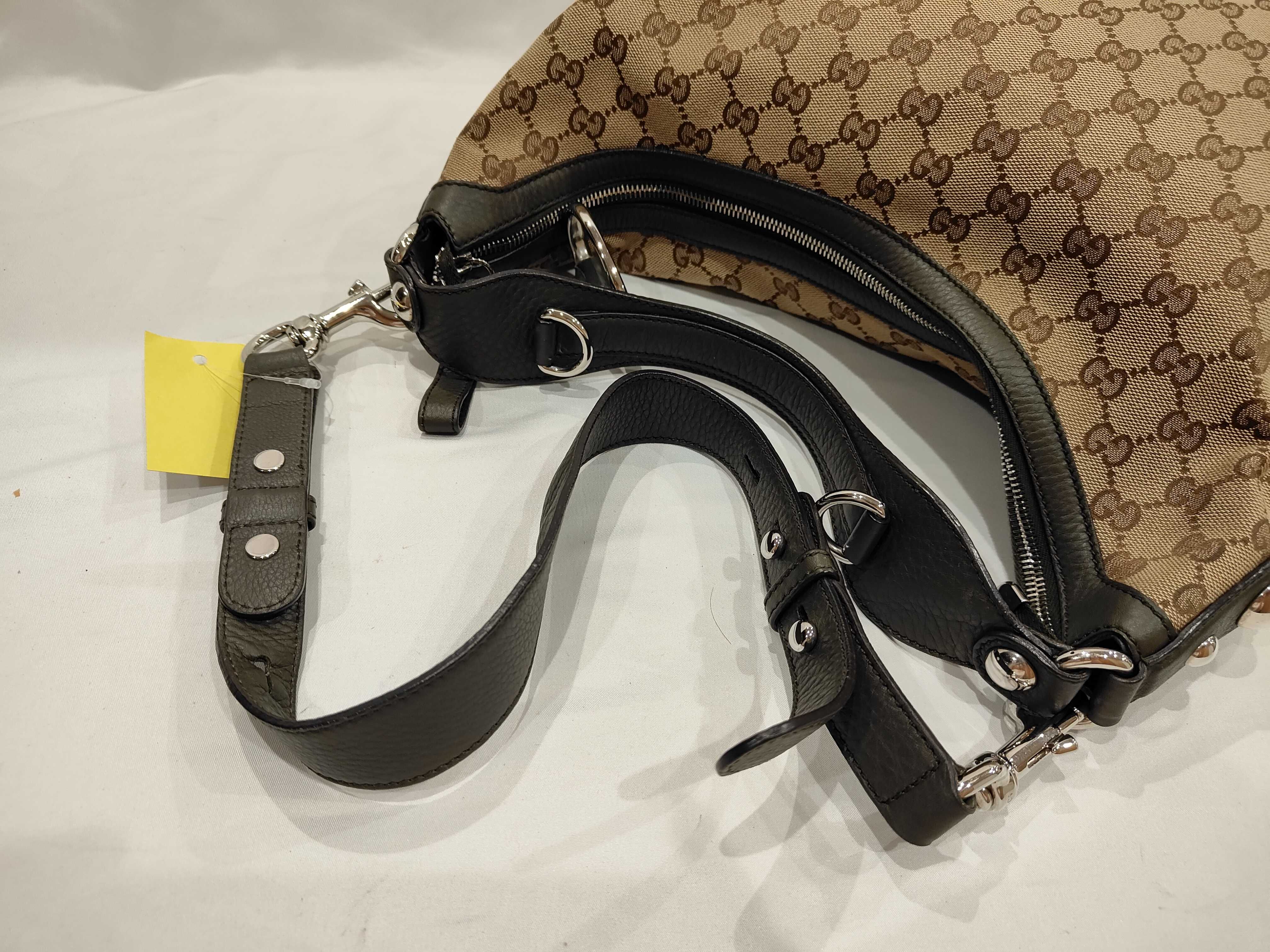 GG Hobo Bag, Black Shoulder Bag — view 7