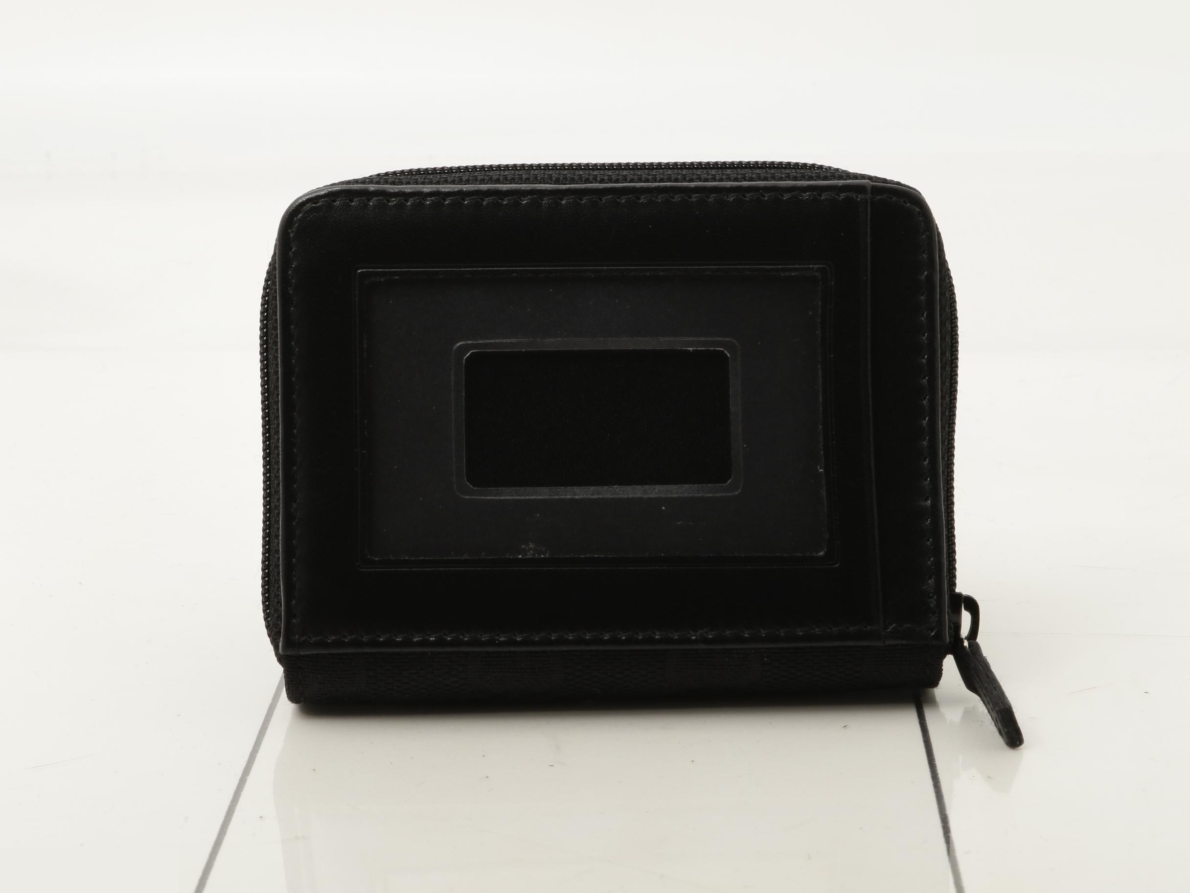 GG Canvas (Bag) - Coin Case - Black — view 2