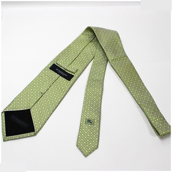 silk tie, green — view 2