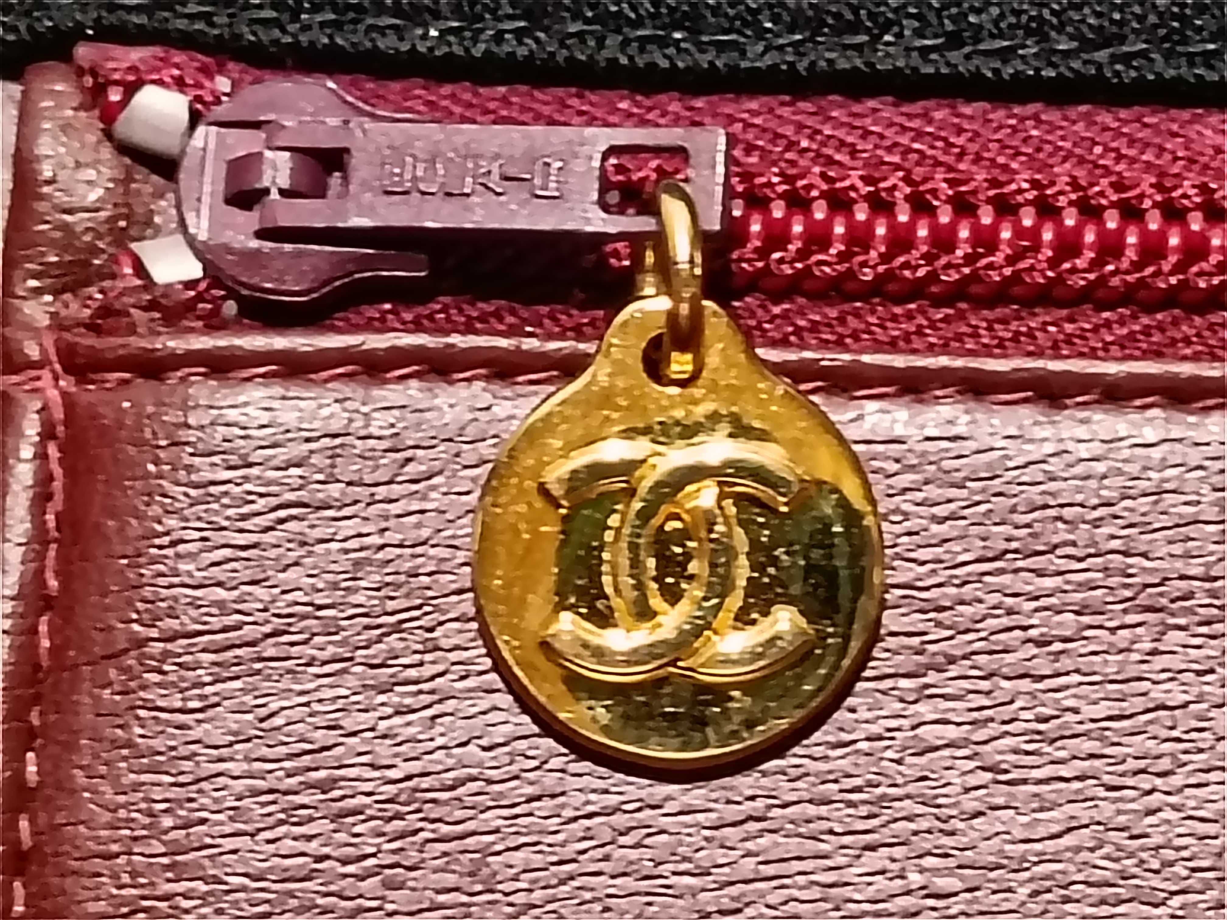 Cotton Matelassé Chain Shoulder Bag — view 8
