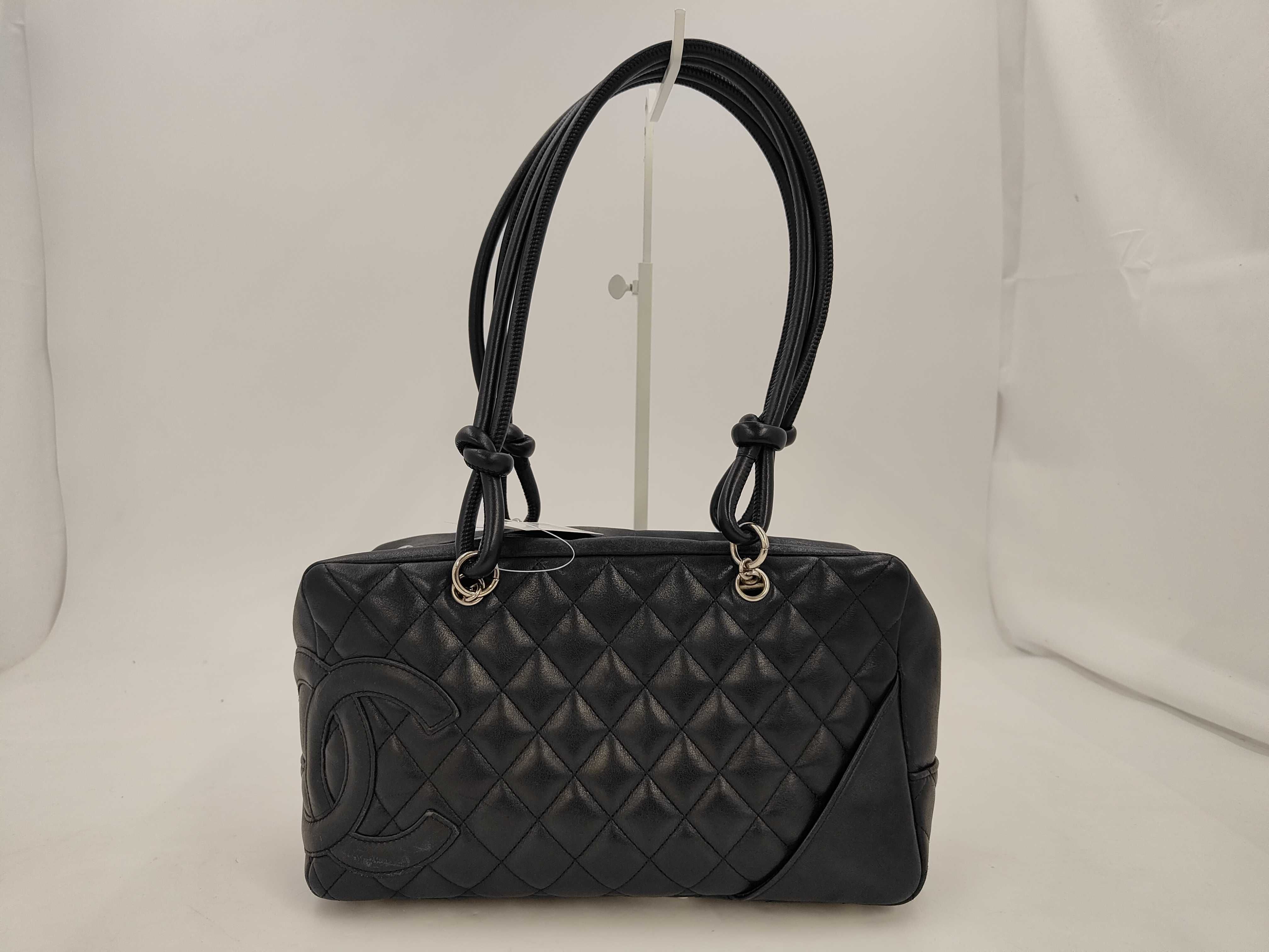 Cambon Bowling Bag, Size 10s, Handbag