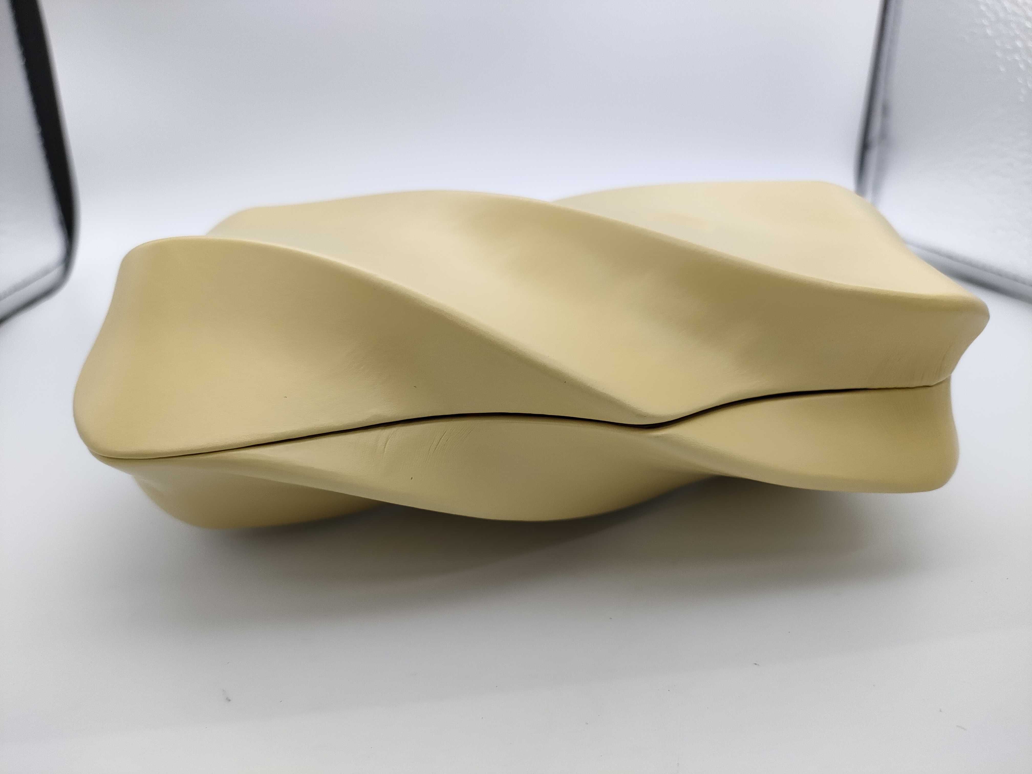 The World Clutch Bag Cream Clutch Bag — view 6