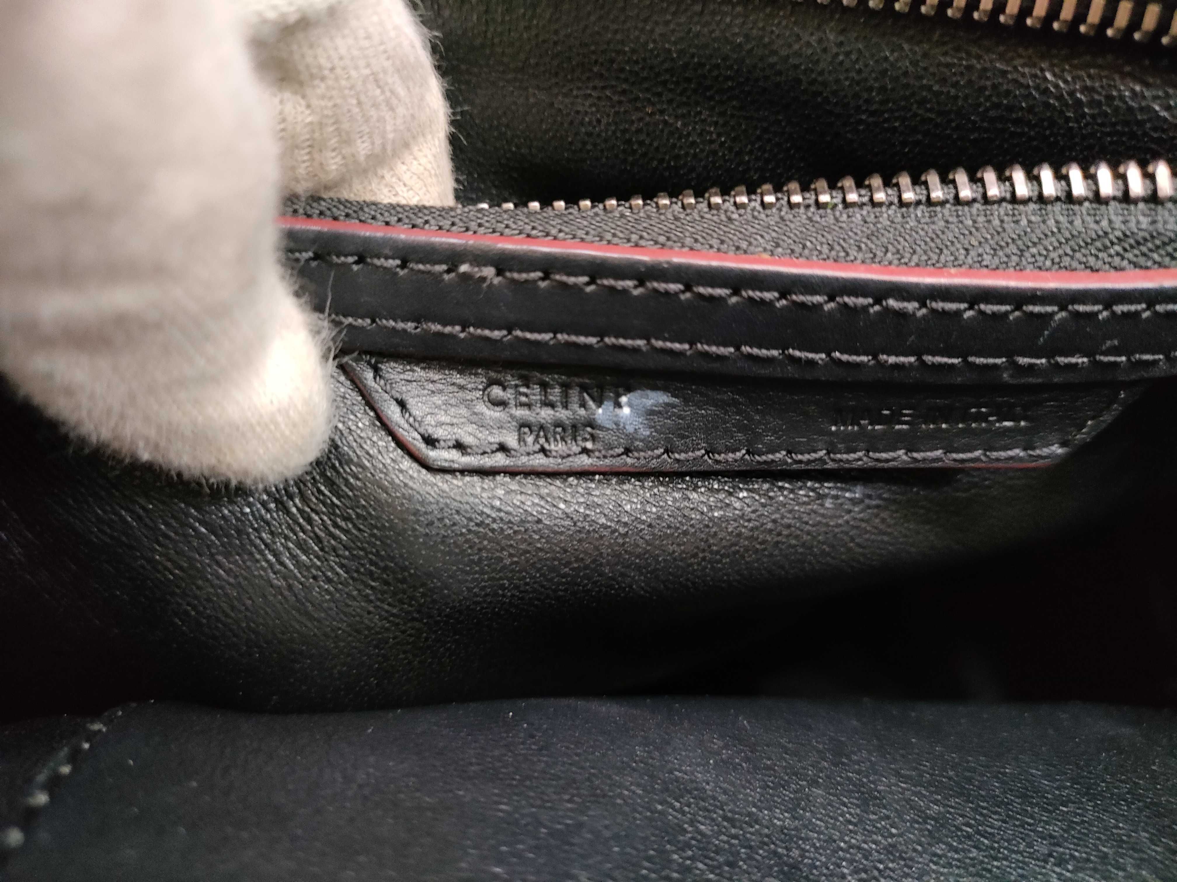 Luggage Micro Shopper Black Handbag — view 12