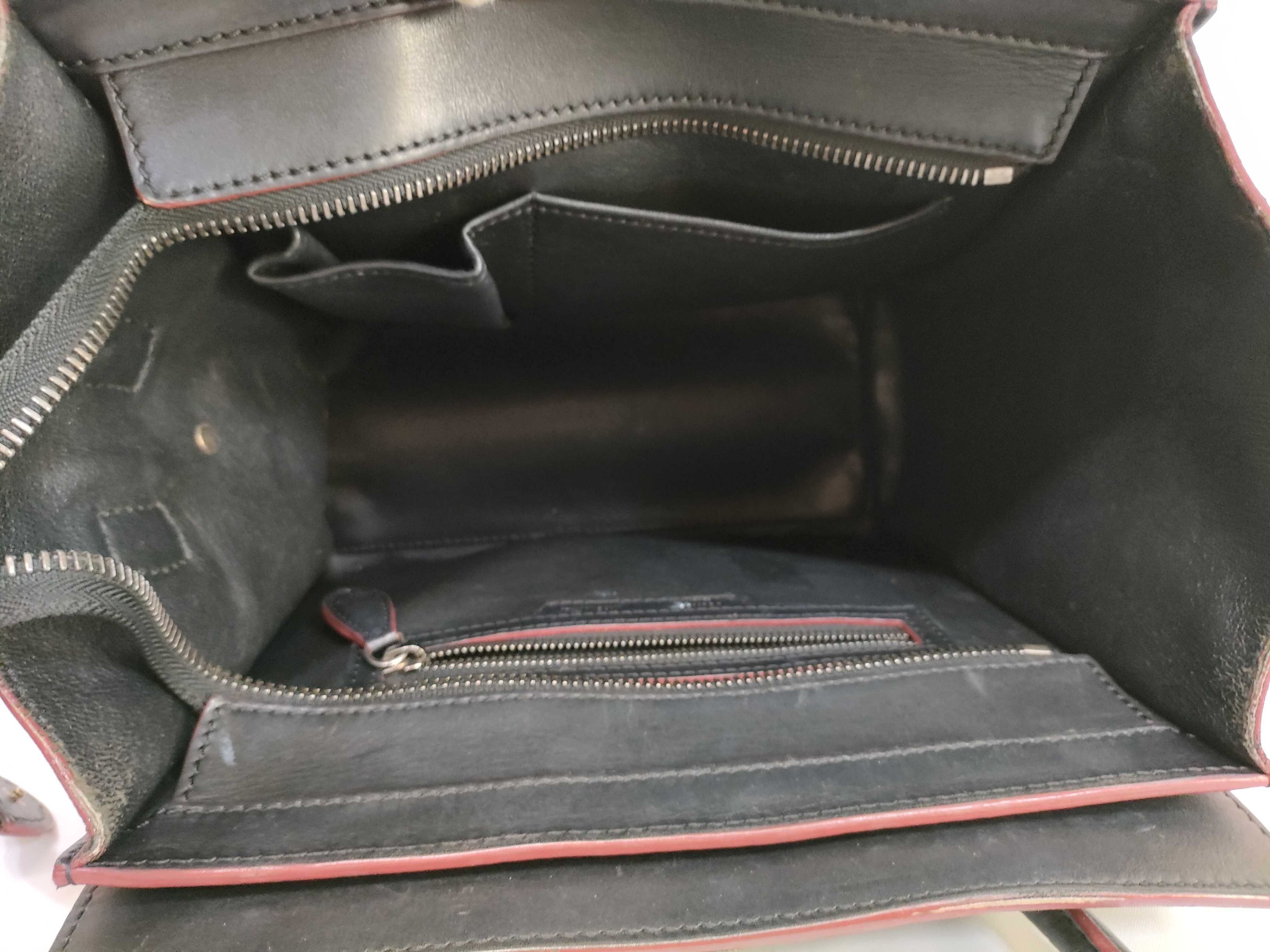 Luggage Micro Shopper Black Handbag — view 10
