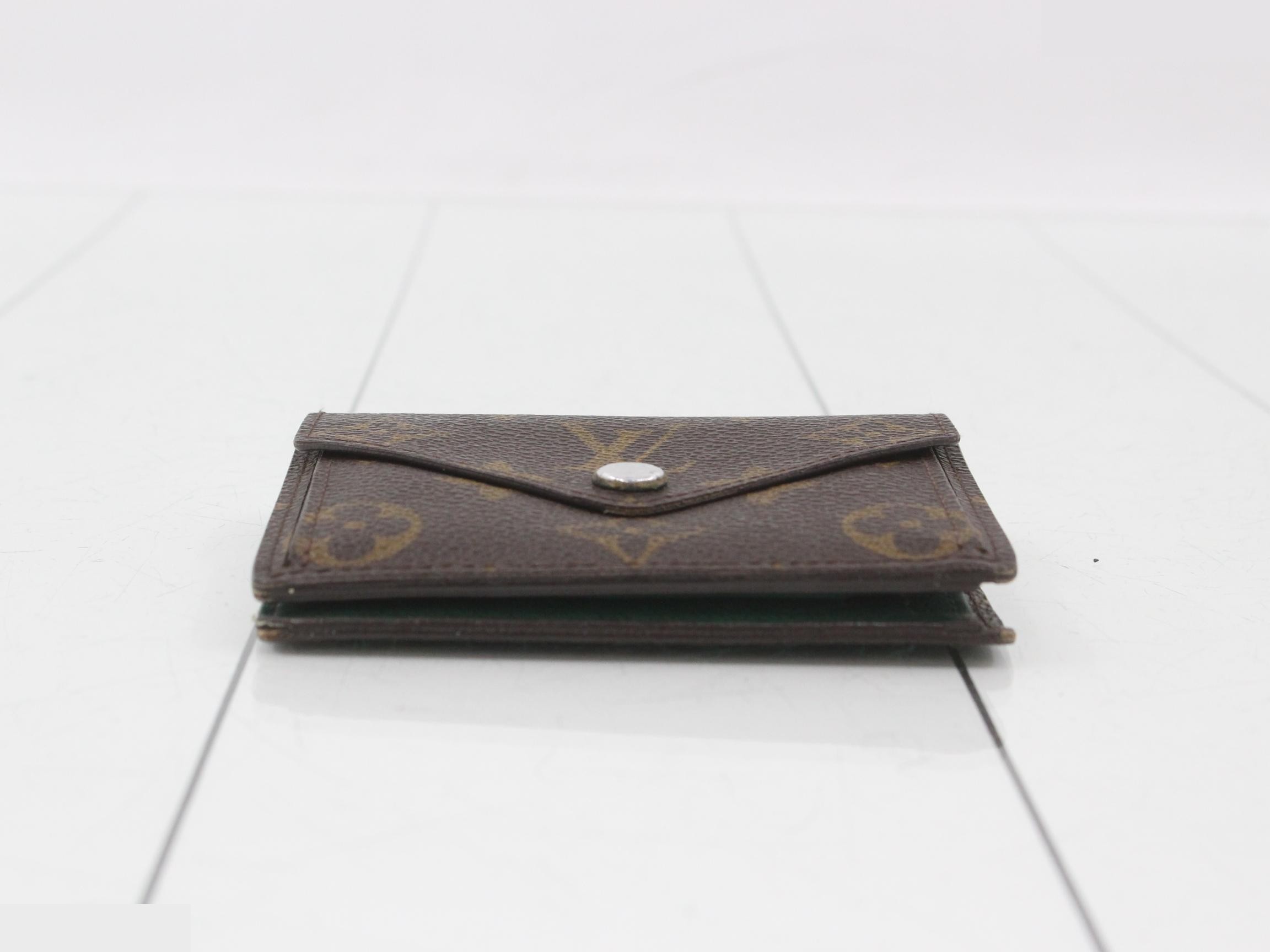 Monogram Portefeuille Marie Vert Coin Case — view 3
