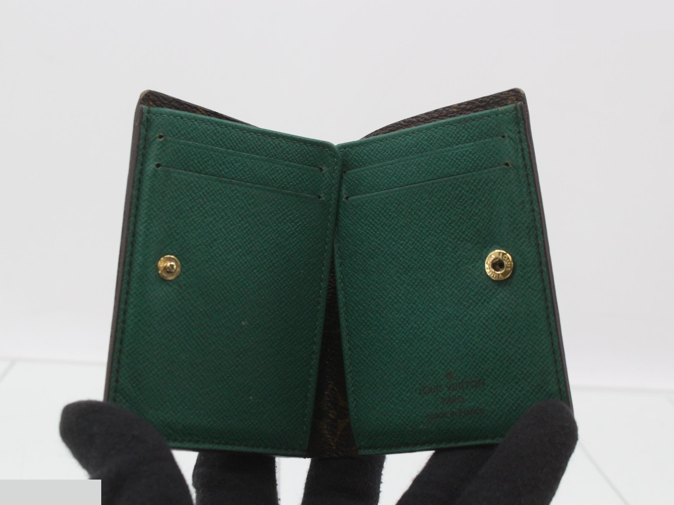 Monogram Portefeuille Marie Vert Coin Case — view 4