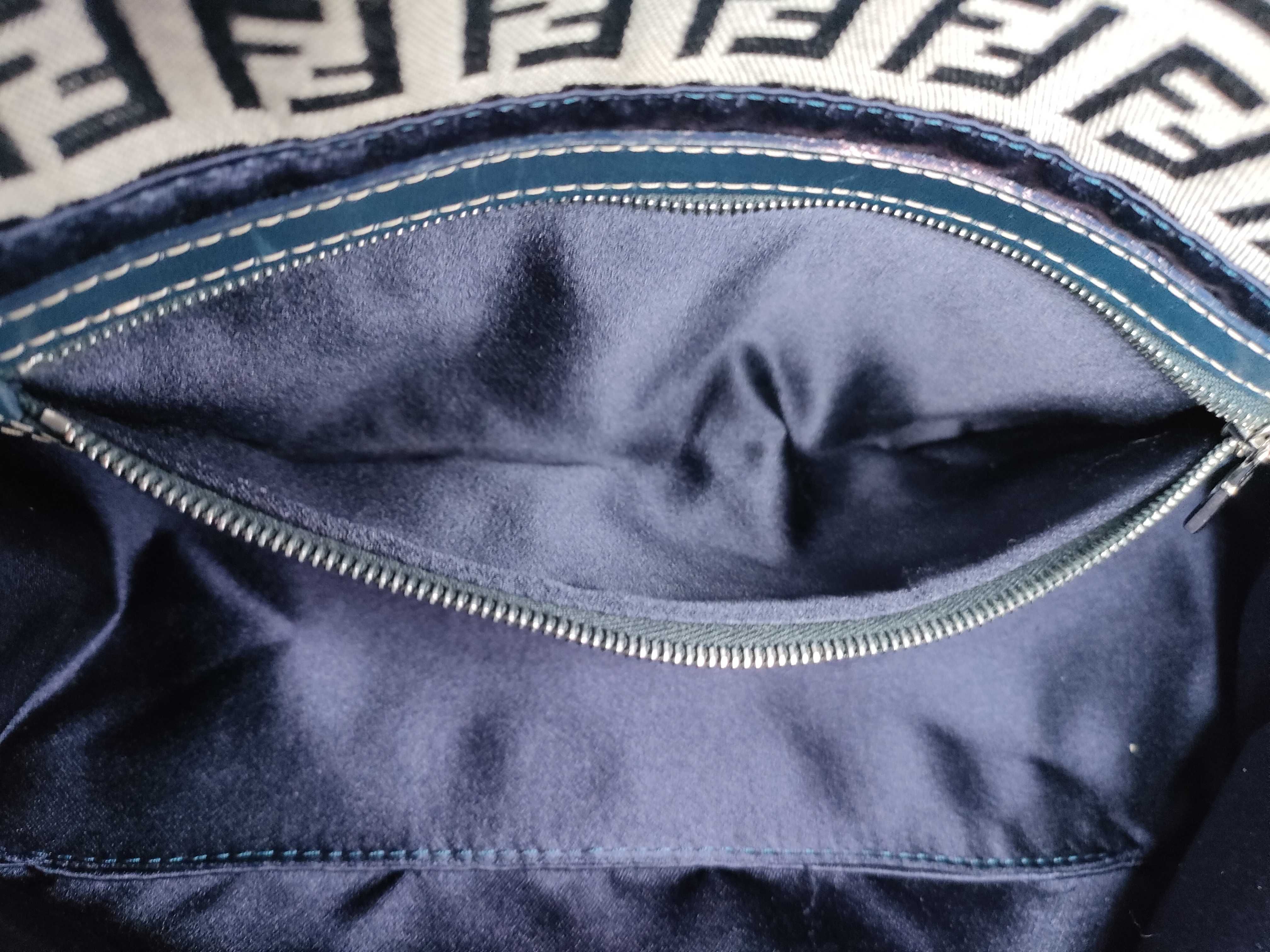 One-Shoulder Bag, Zucchino, Navy Shoulder Bag — view 11