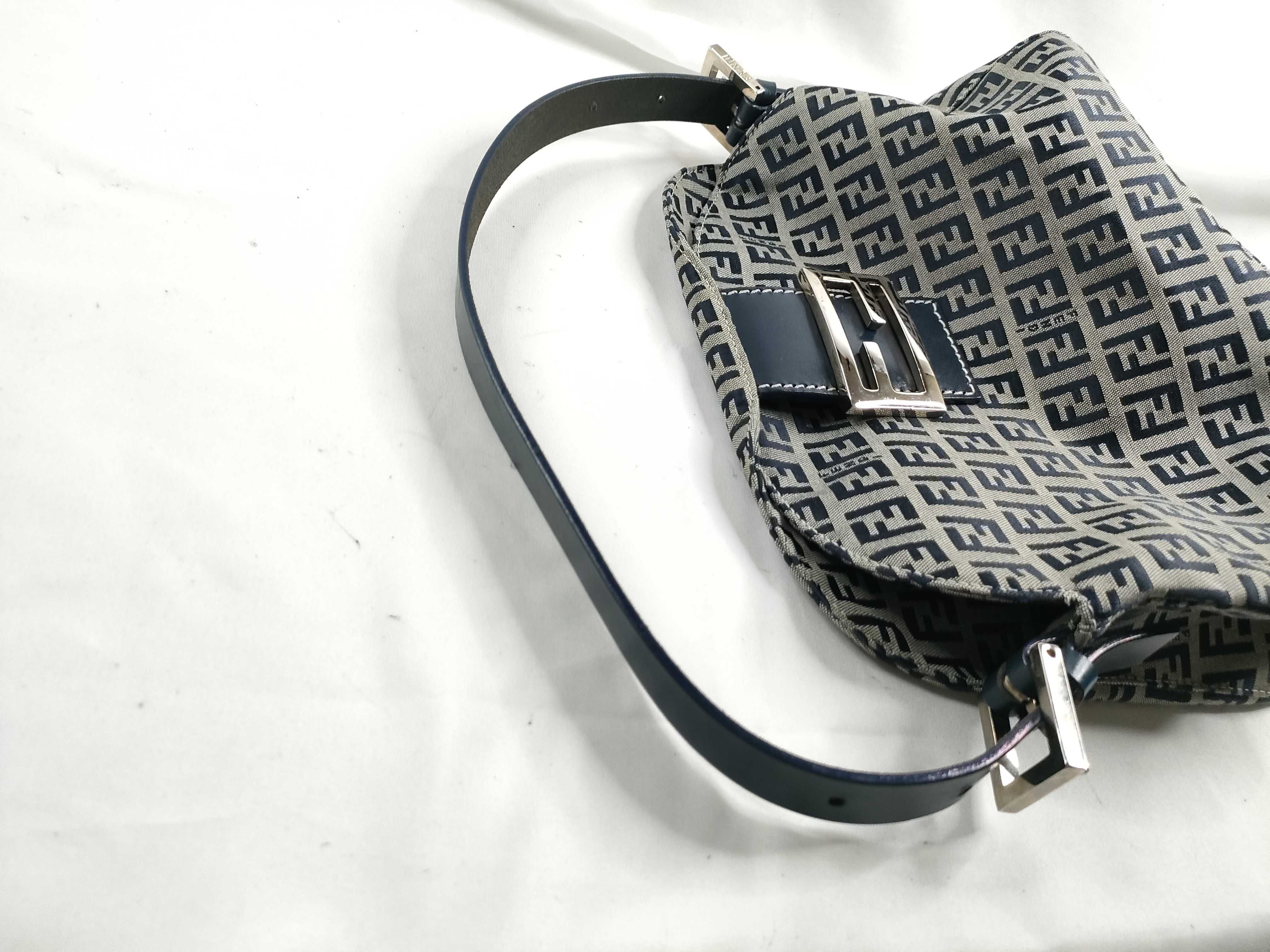 One-Shoulder Bag, Zucchino, Navy Shoulder Bag — view 6