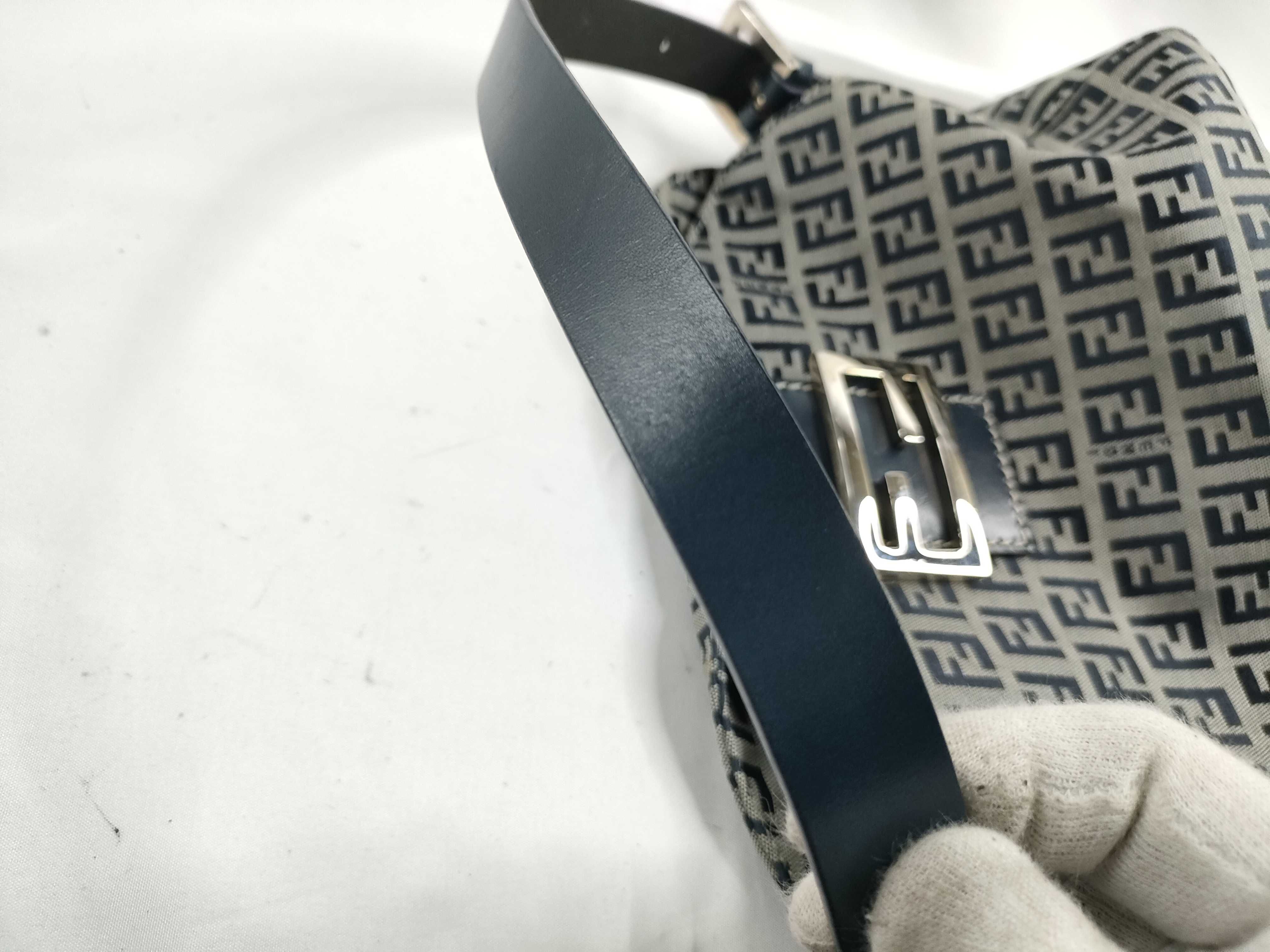 One-Shoulder Bag, Zucchino, Navy Shoulder Bag — view 7