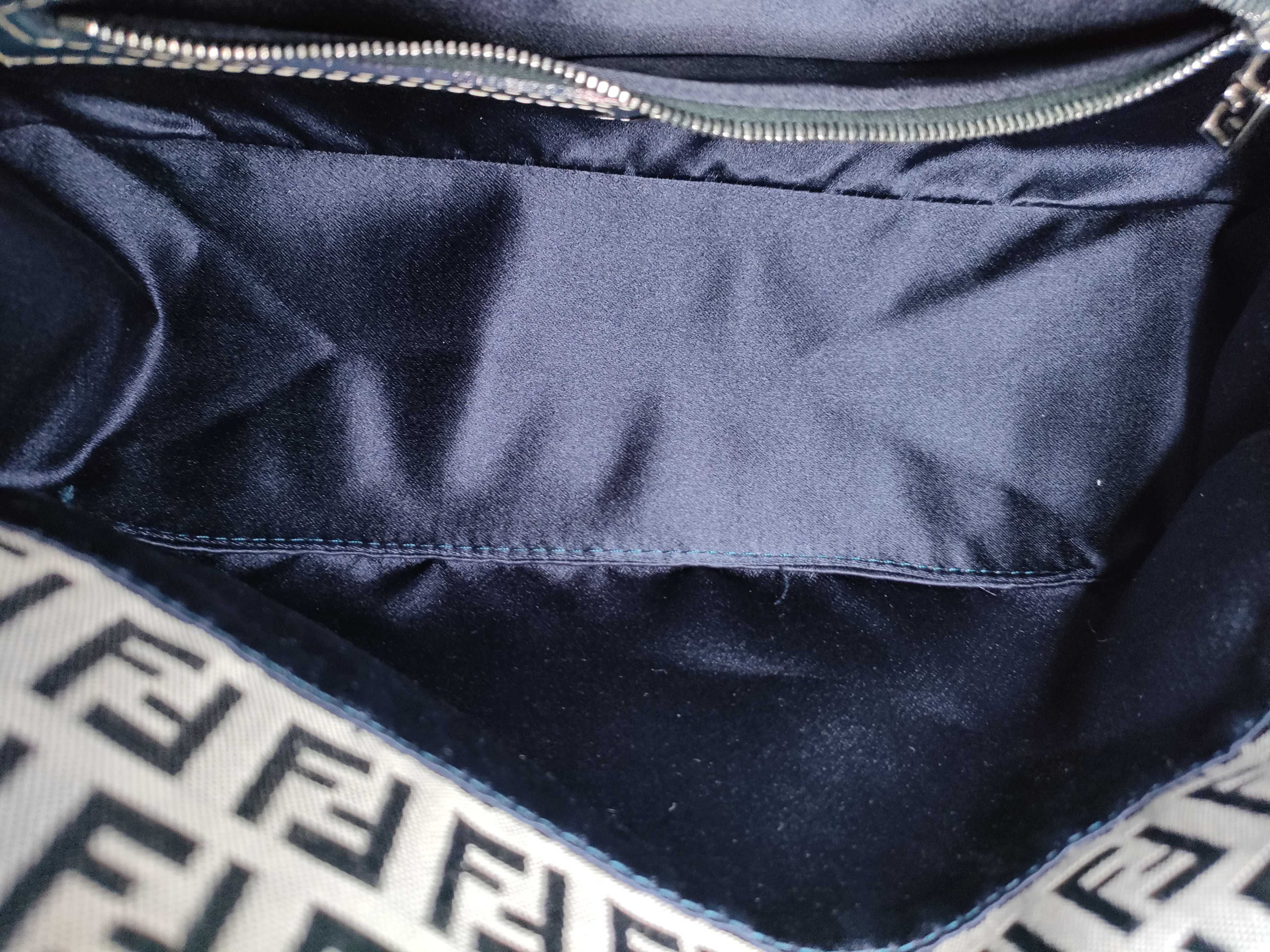 One-Shoulder Bag, Zucchino, Navy Shoulder Bag — view 9