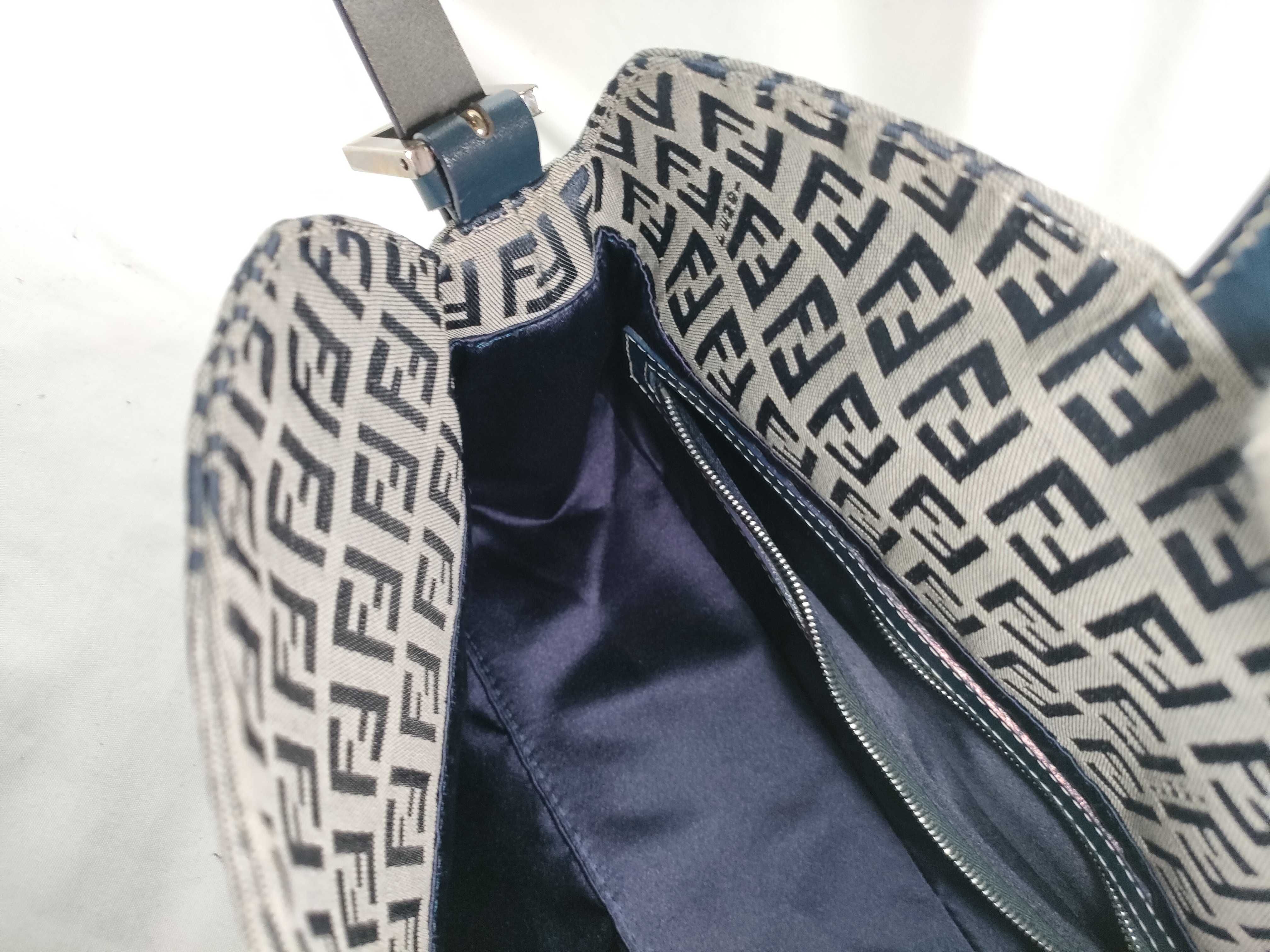 One-Shoulder Bag, Zucchino, Navy Shoulder Bag — view 10
