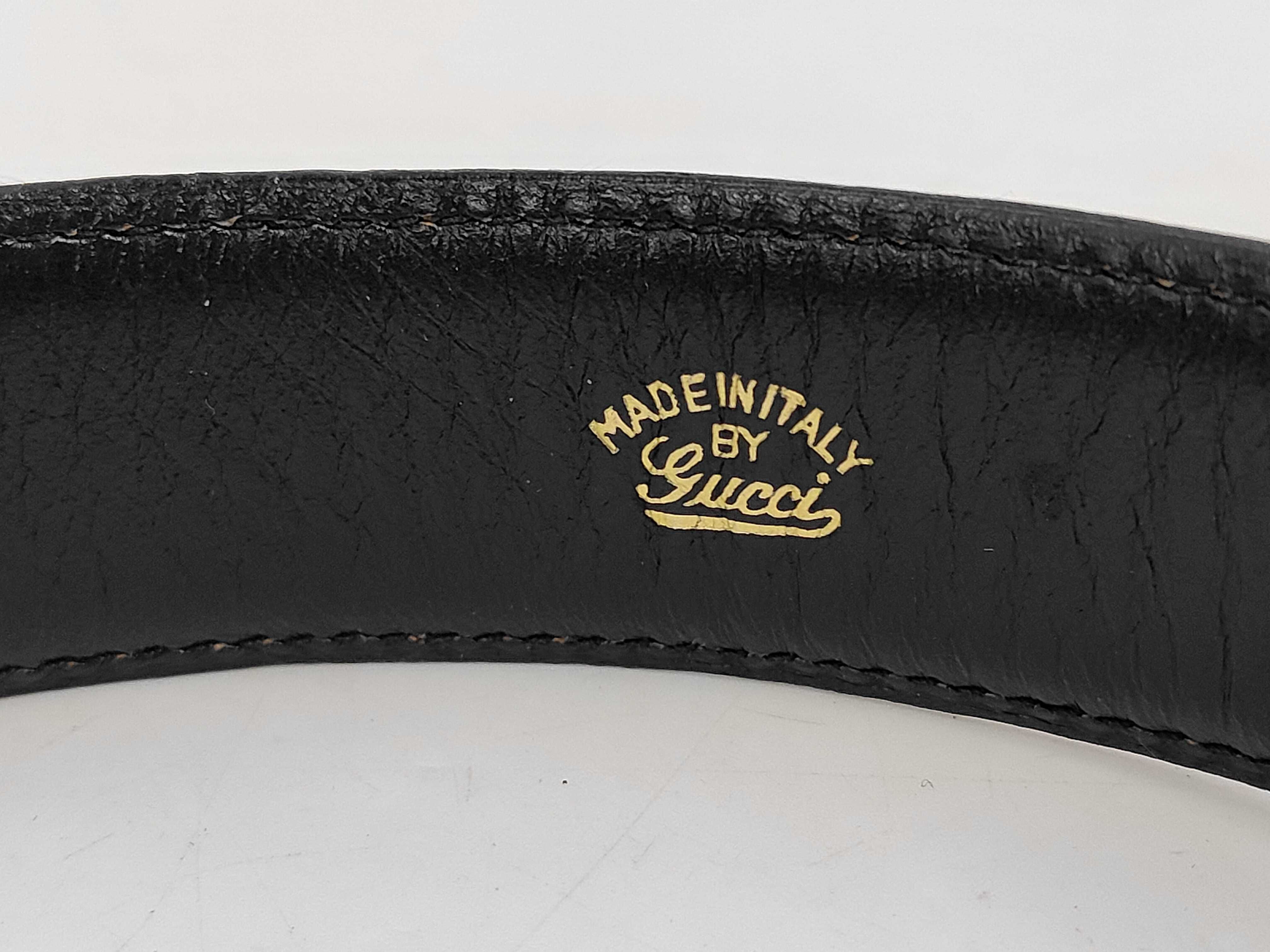 GG logo belt / leather belt / 70 belt — view 2