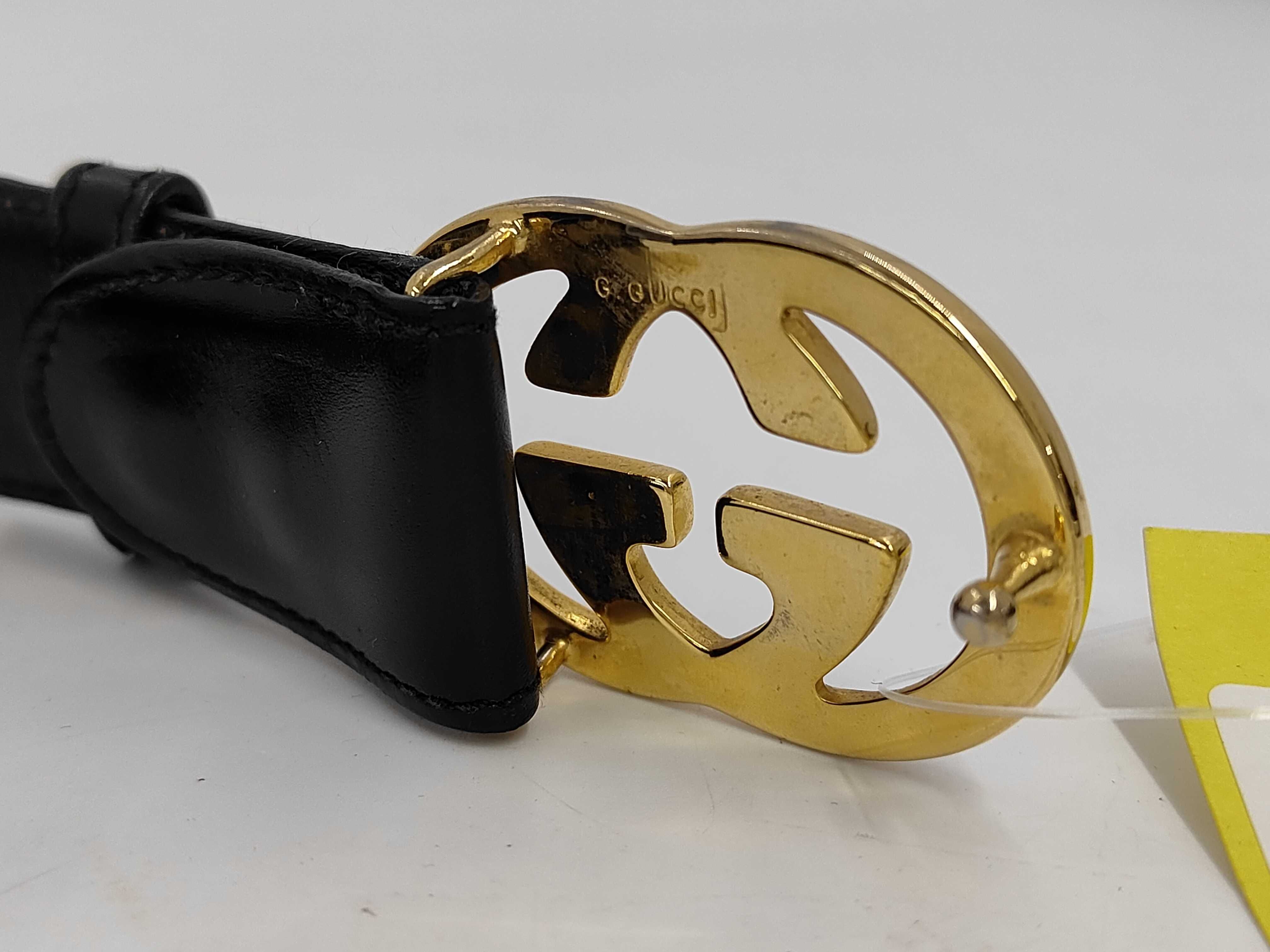 GG logo belt / leather belt / 70 belt — view 6