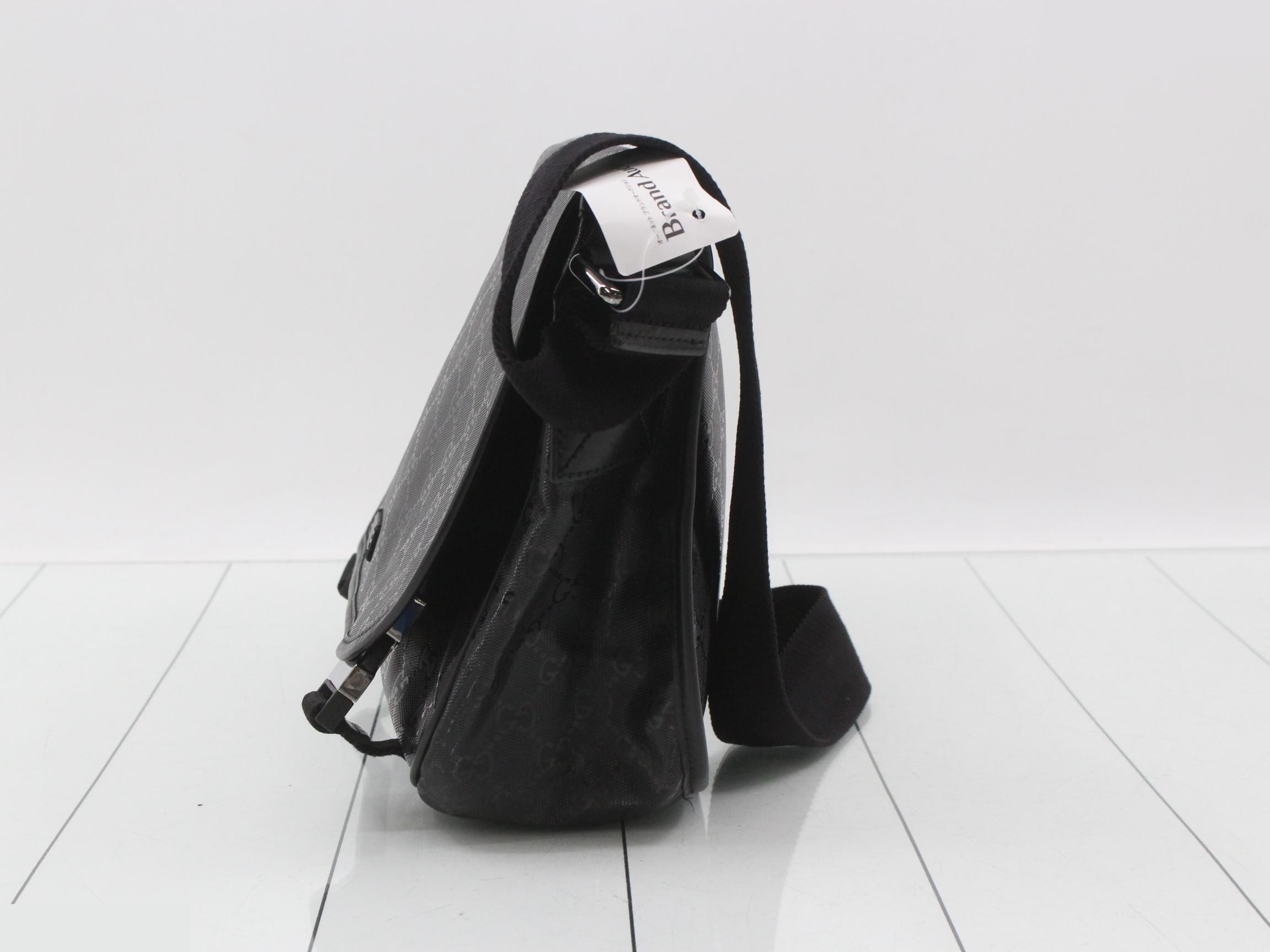 GG Imprime Shoulder Bag, Black — view 3