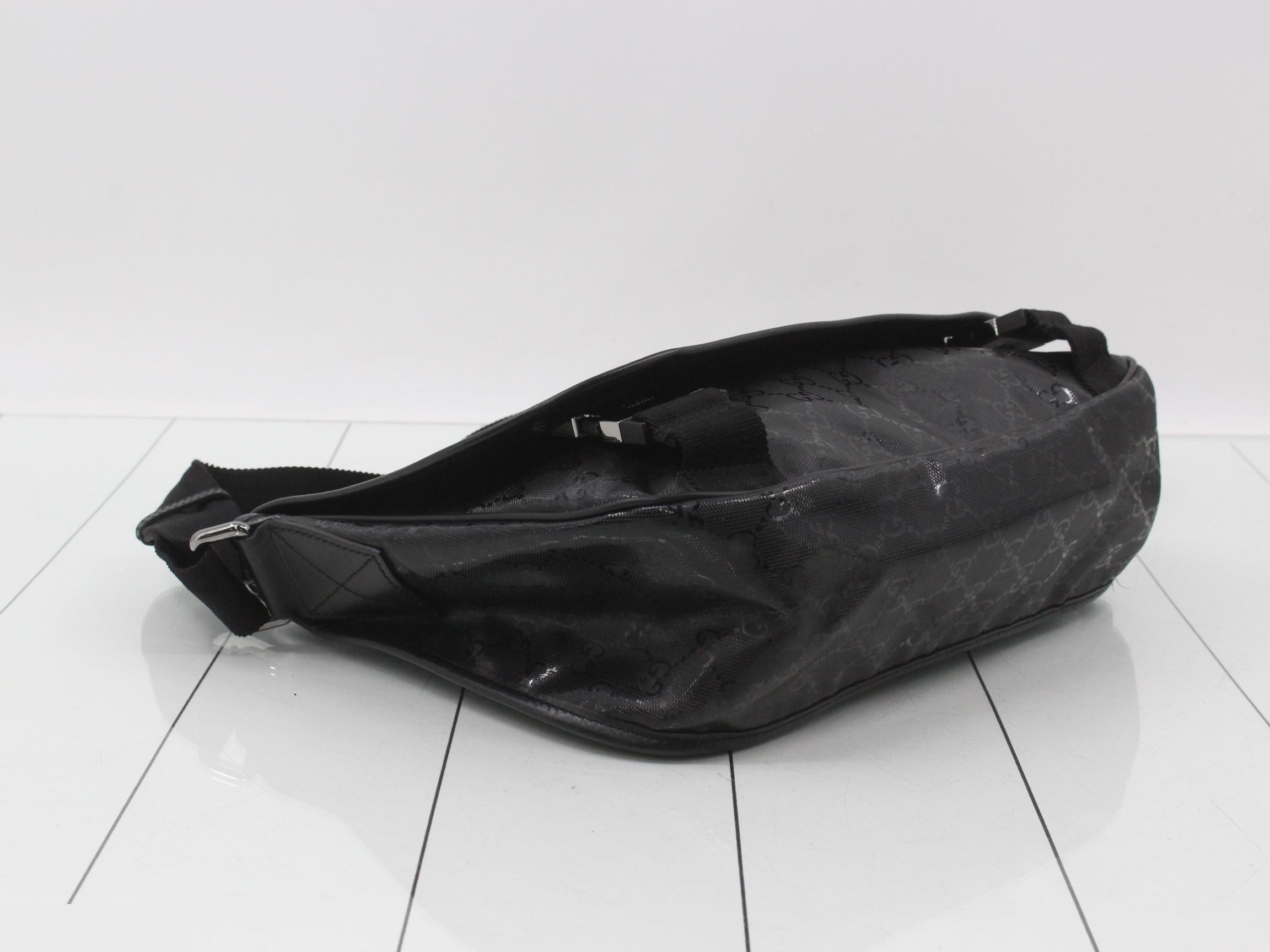 GG Imprime Shoulder Bag, Black — view 5