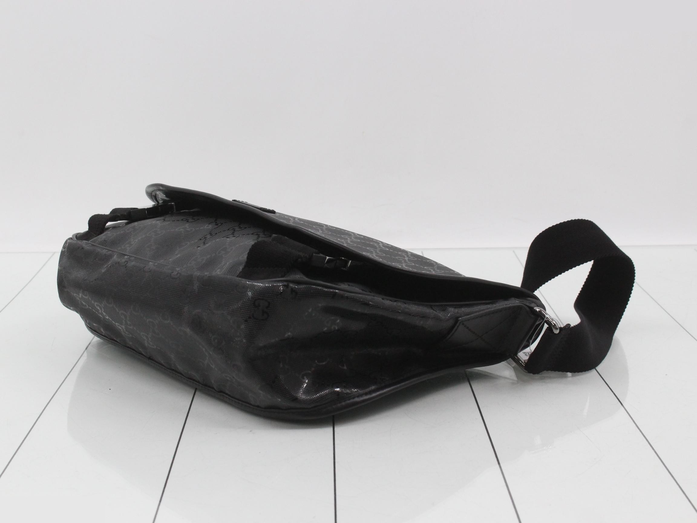 GG Imprime Shoulder Bag, Black — view 6