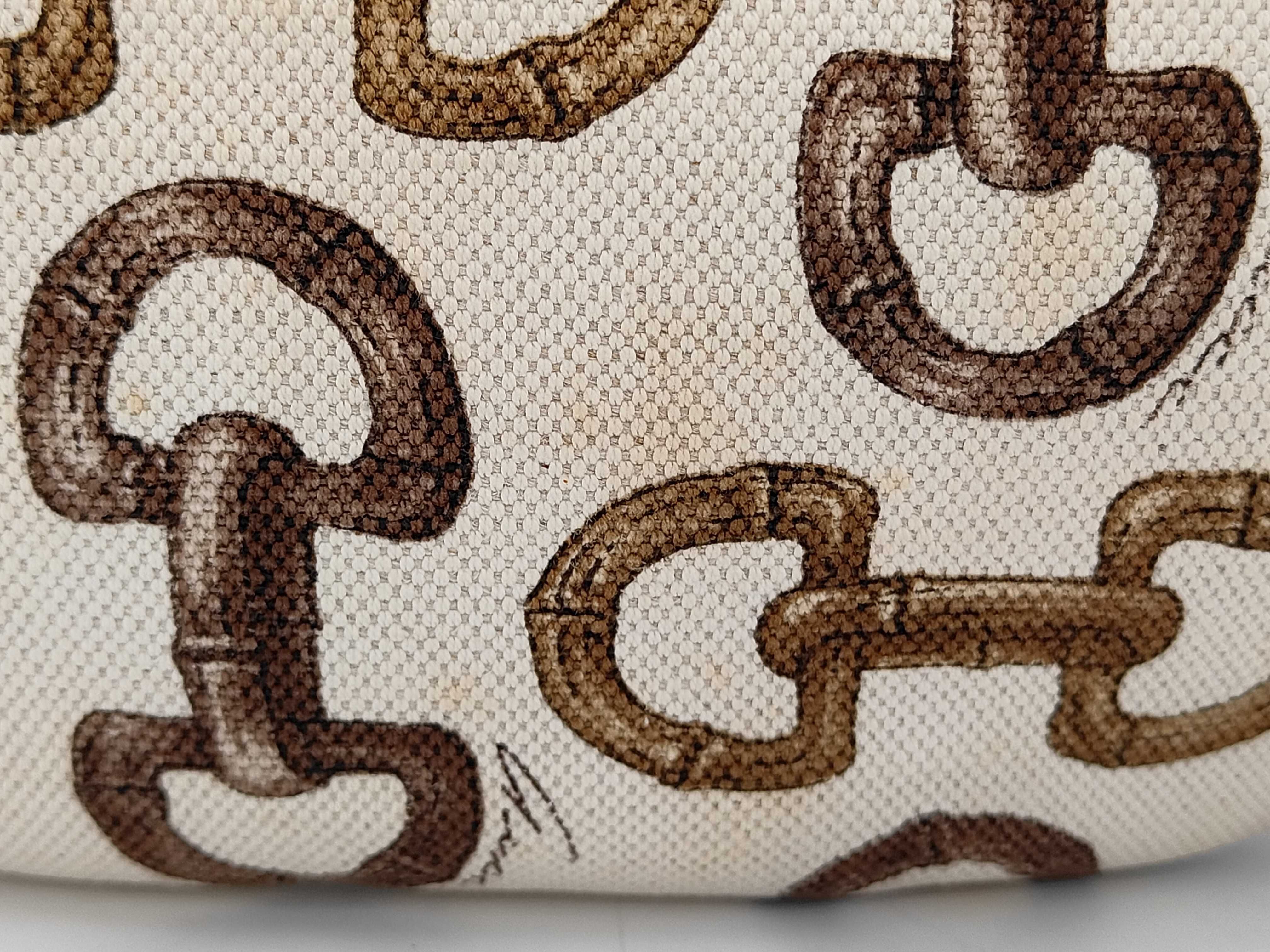 Bamboo Horsebit Shoulder Bag — view 3