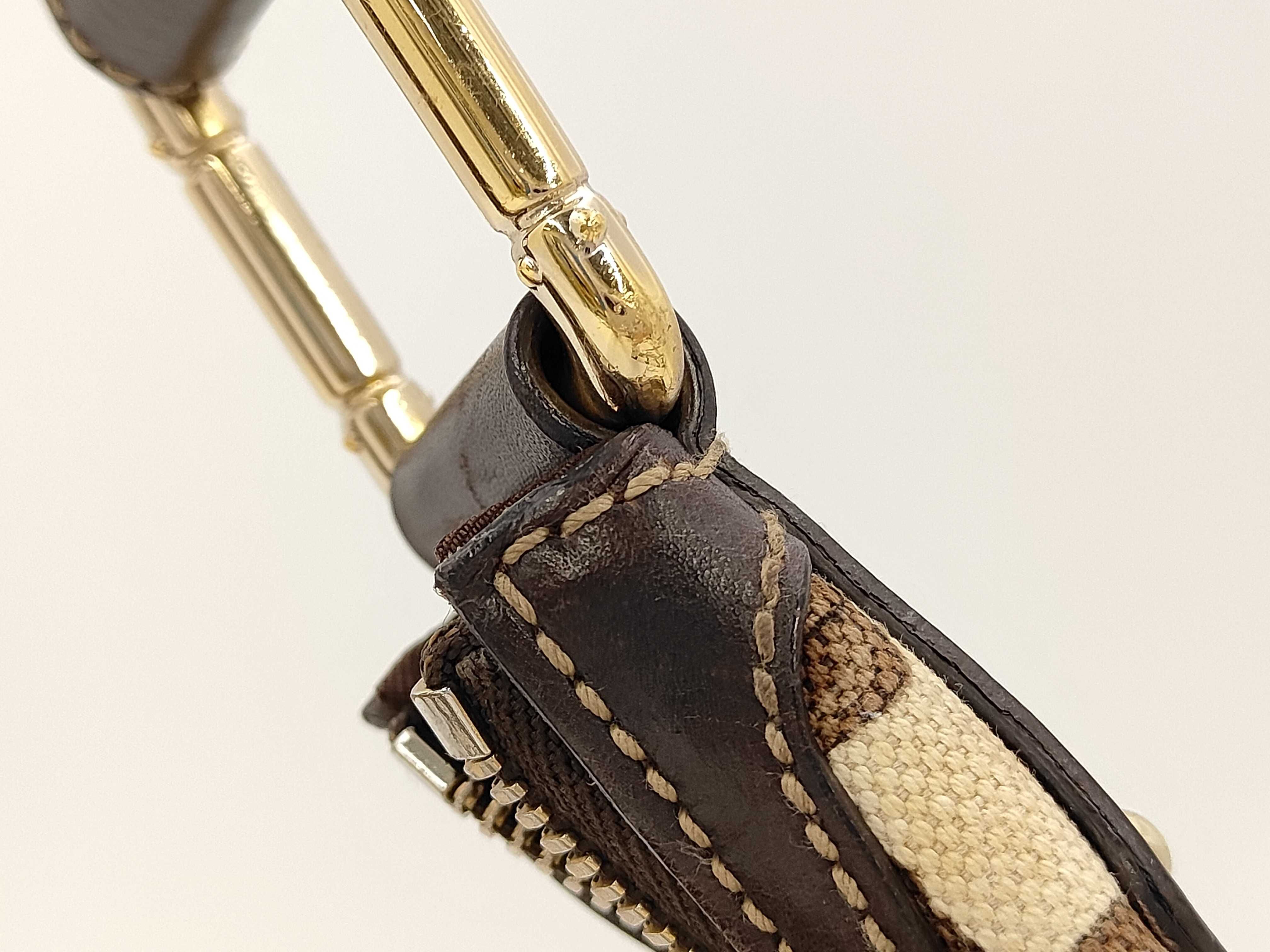 Bamboo Horsebit Shoulder Bag — view 4