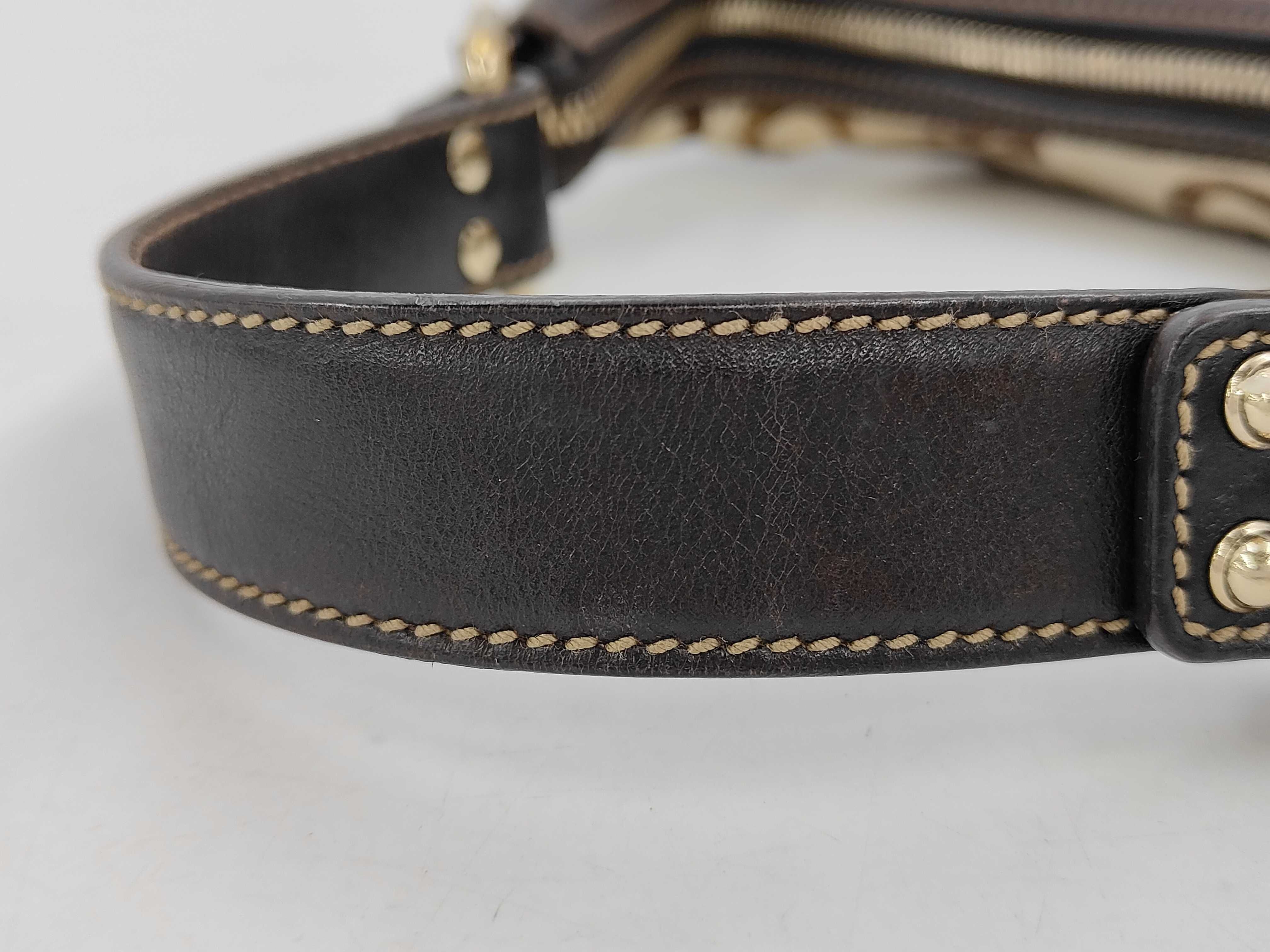 Bamboo Horsebit Shoulder Bag — view 6