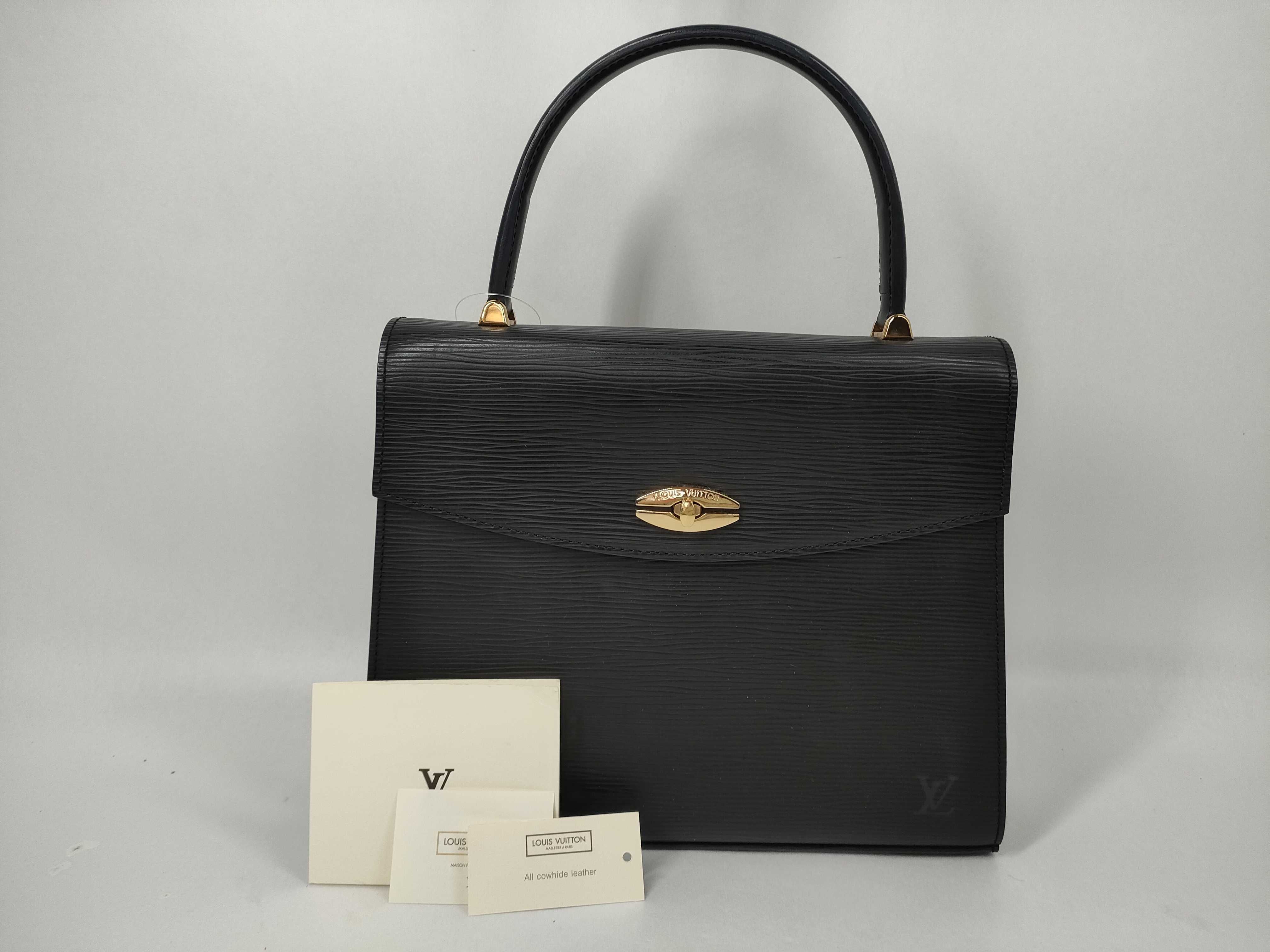 Epi Malzerbes Black Handbag