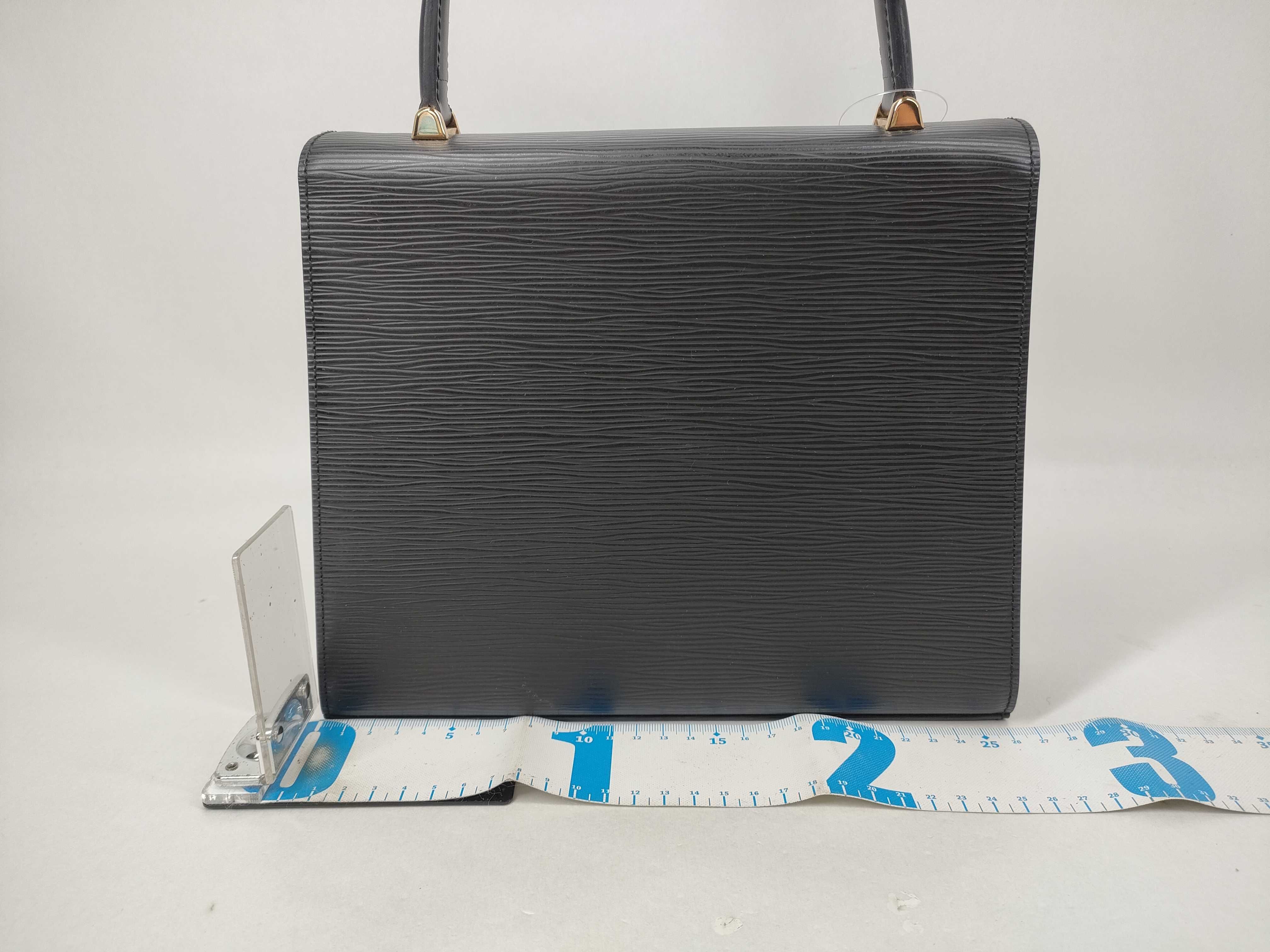 Epi Malzerbes Black Handbag — view 2
