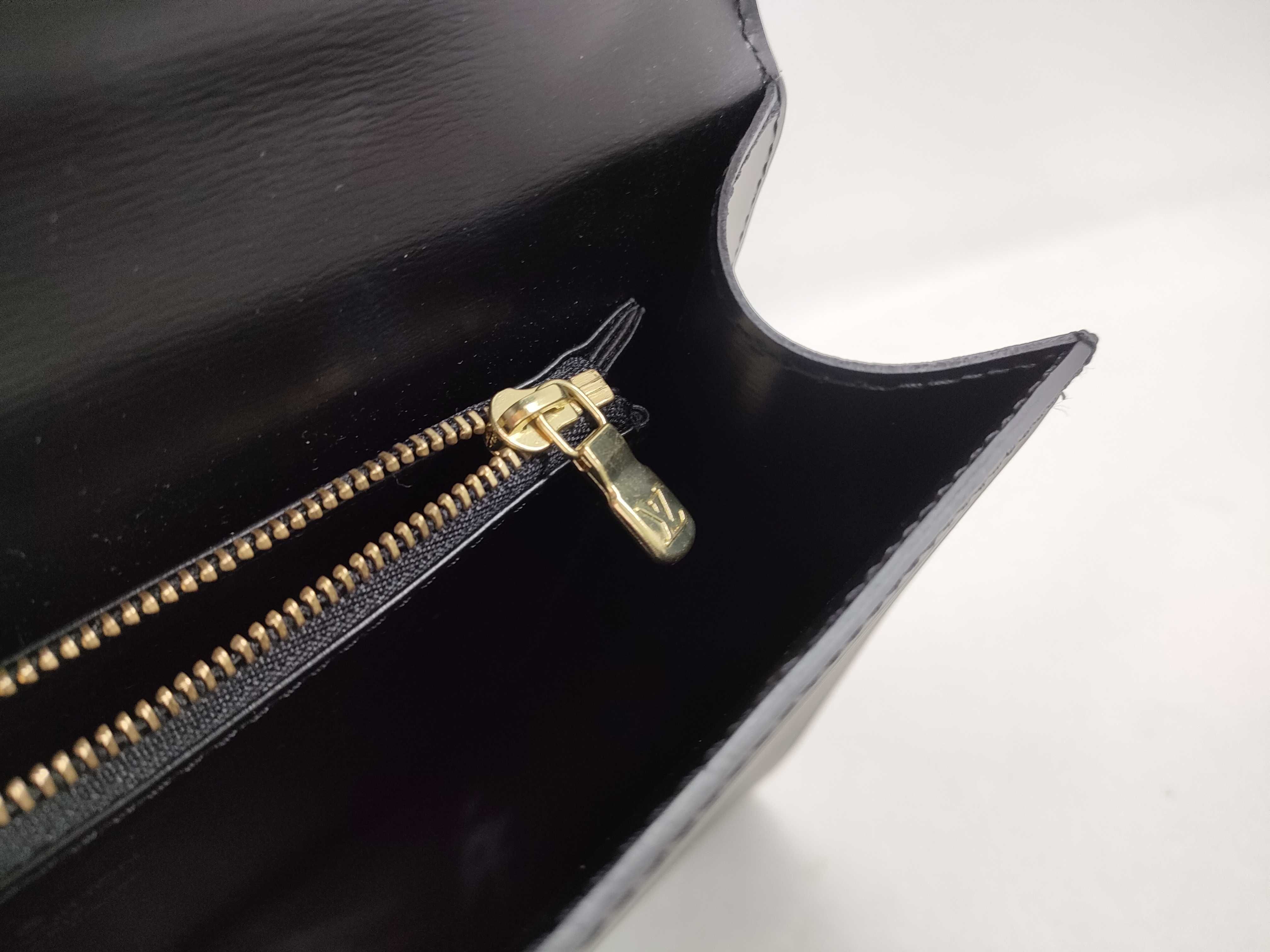 Epi Malzerbes Black Handbag — view 12