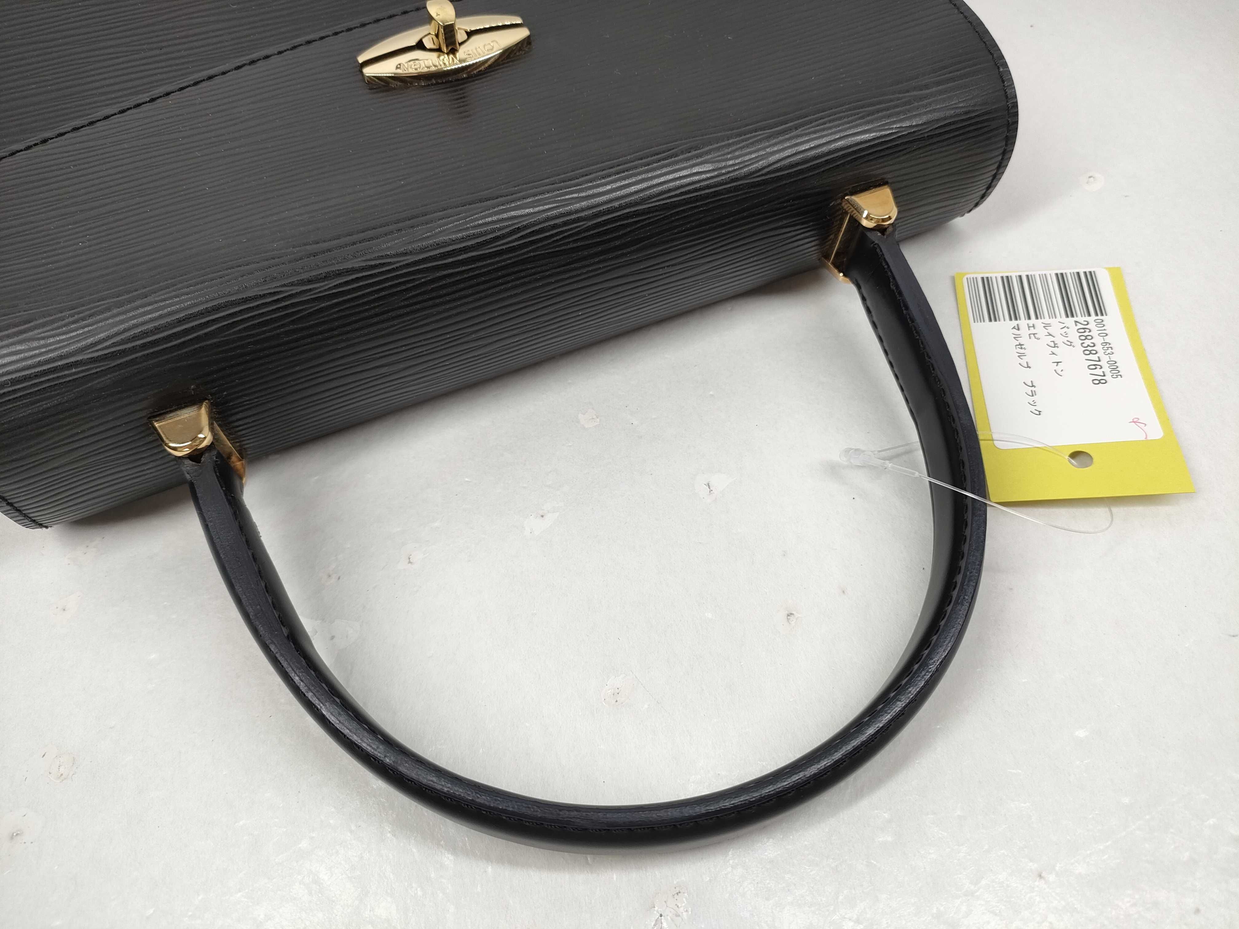 Epi Malzerbes Black Handbag — view 4