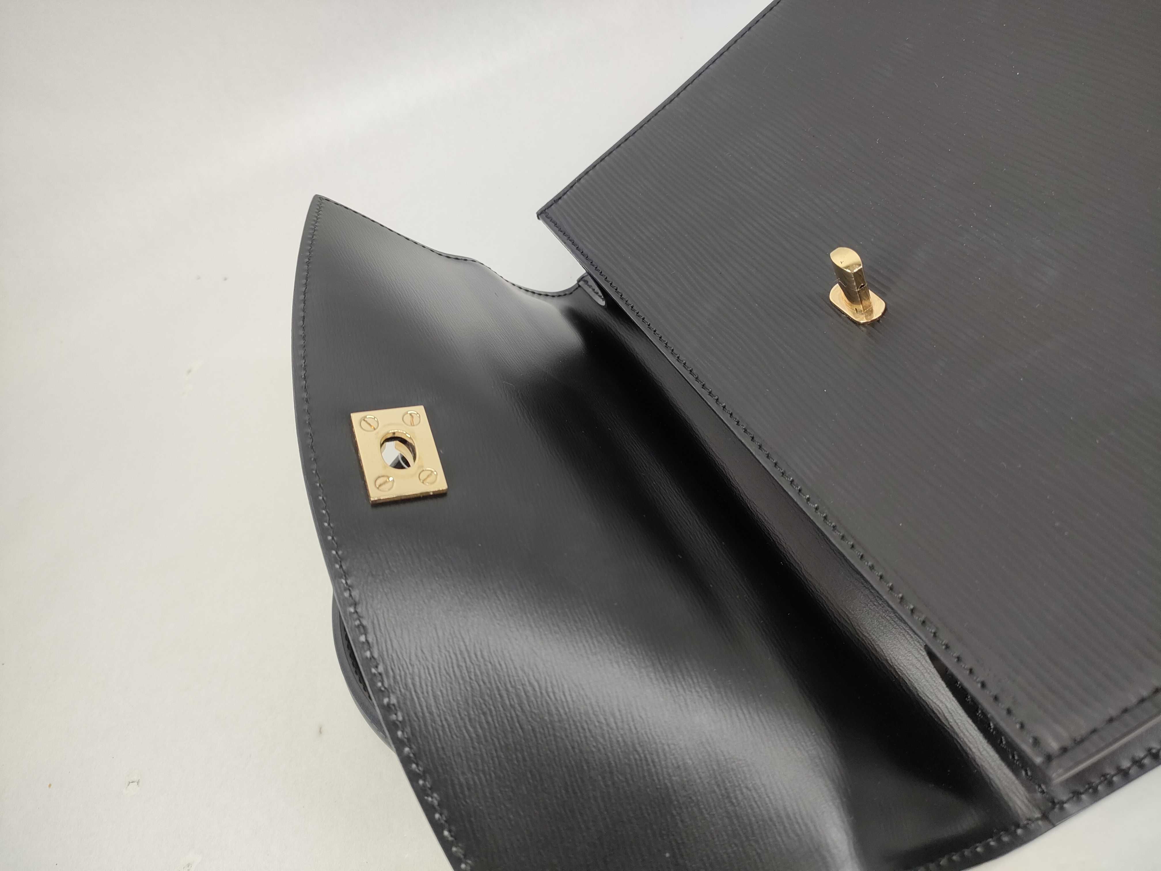 Epi Malzerbes Black Handbag — view 9