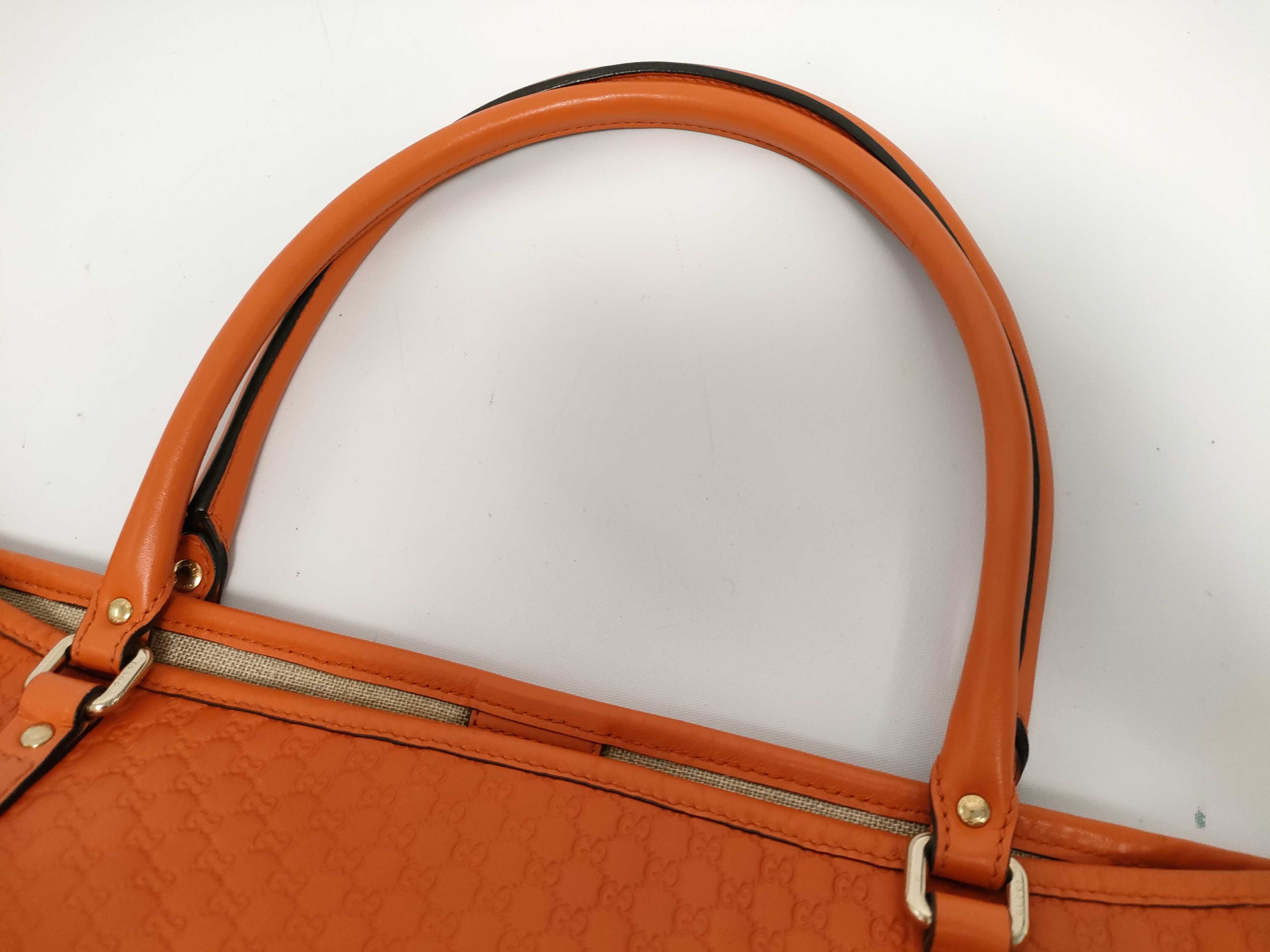 Guccissima Microguccissima Orange Tote Bag — view 3