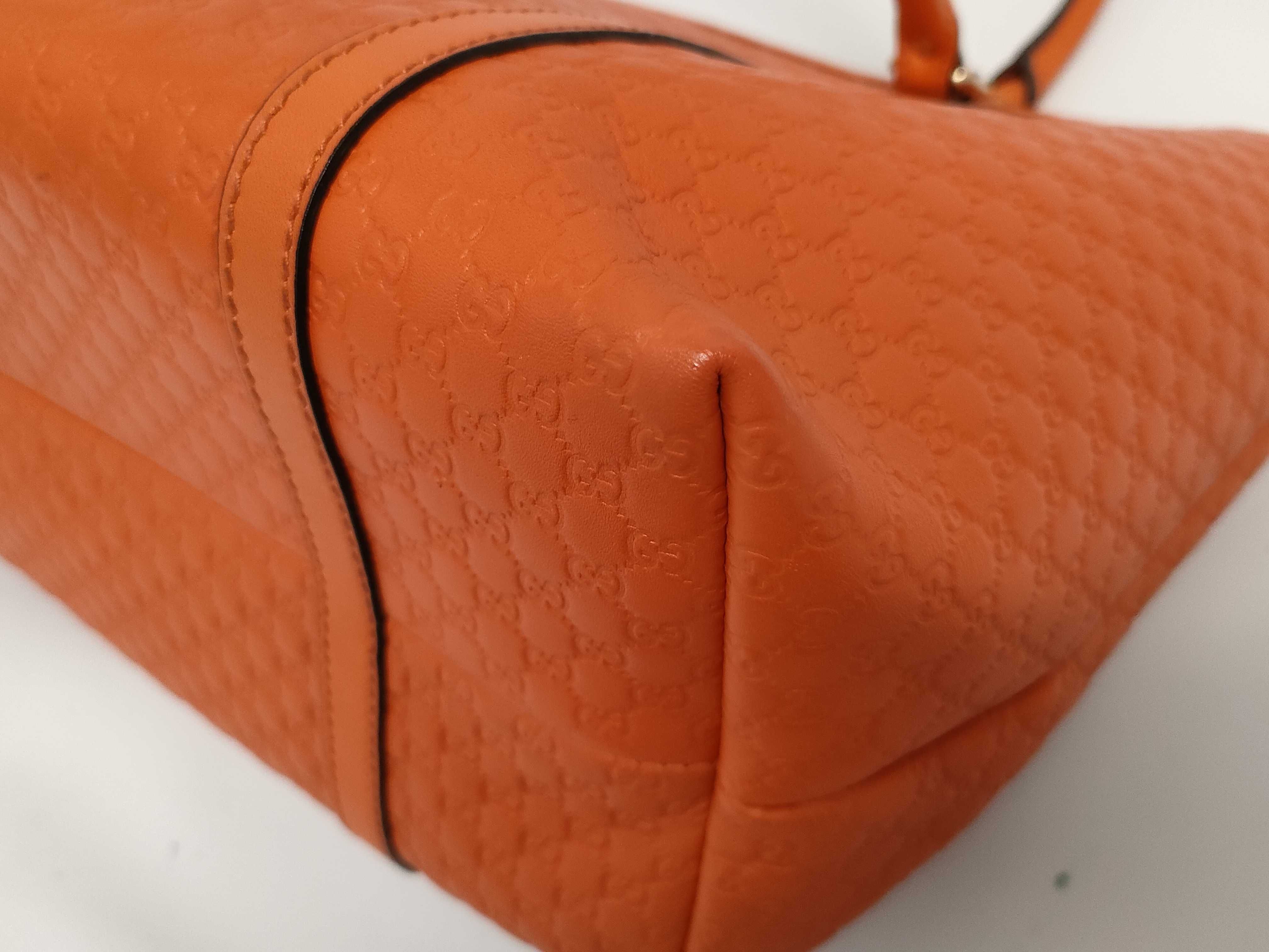 Guccissima Microguccissima Orange Tote Bag — view 6