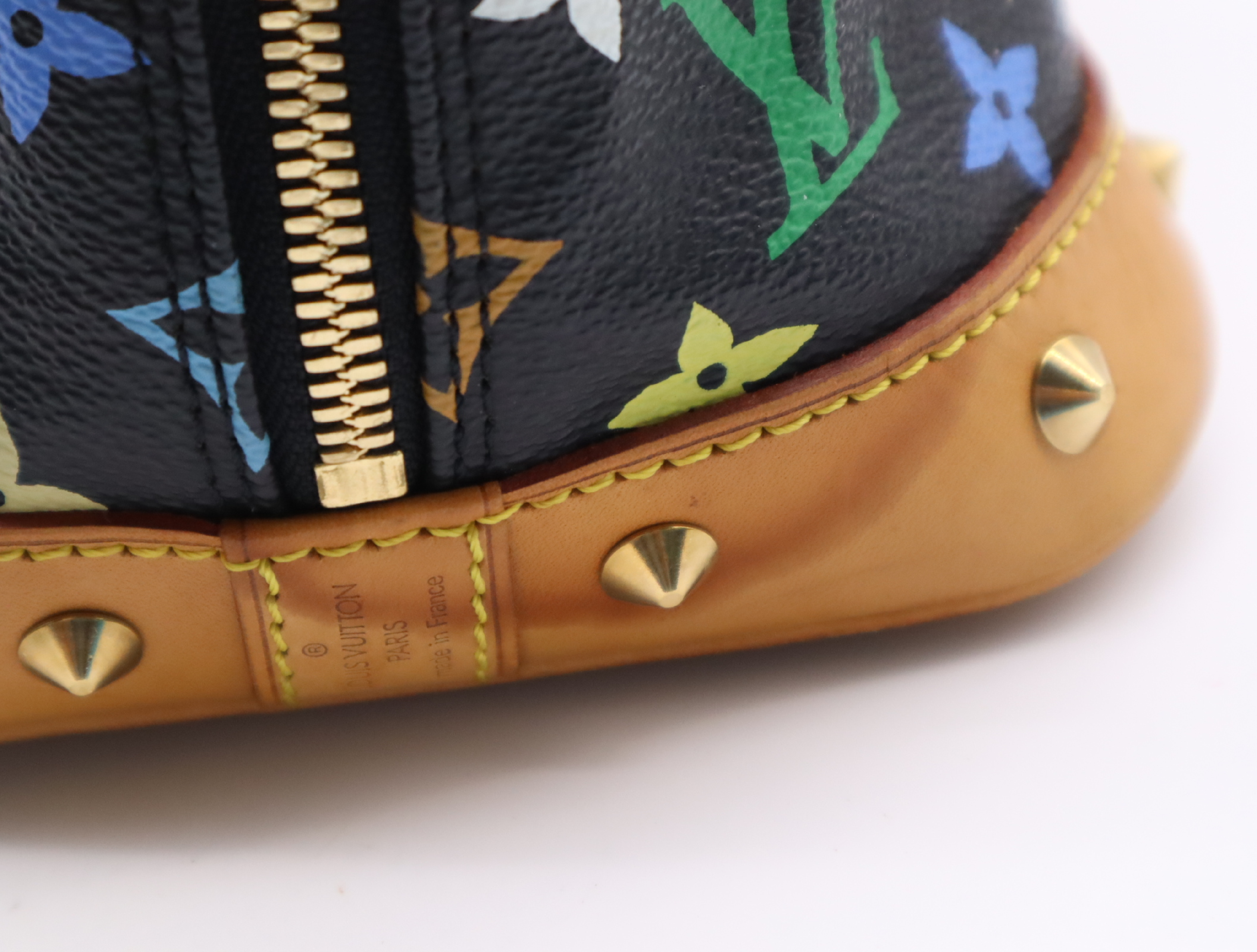 M92646 Multicolor Alma Noir Handbag with Dust Bag — view 14