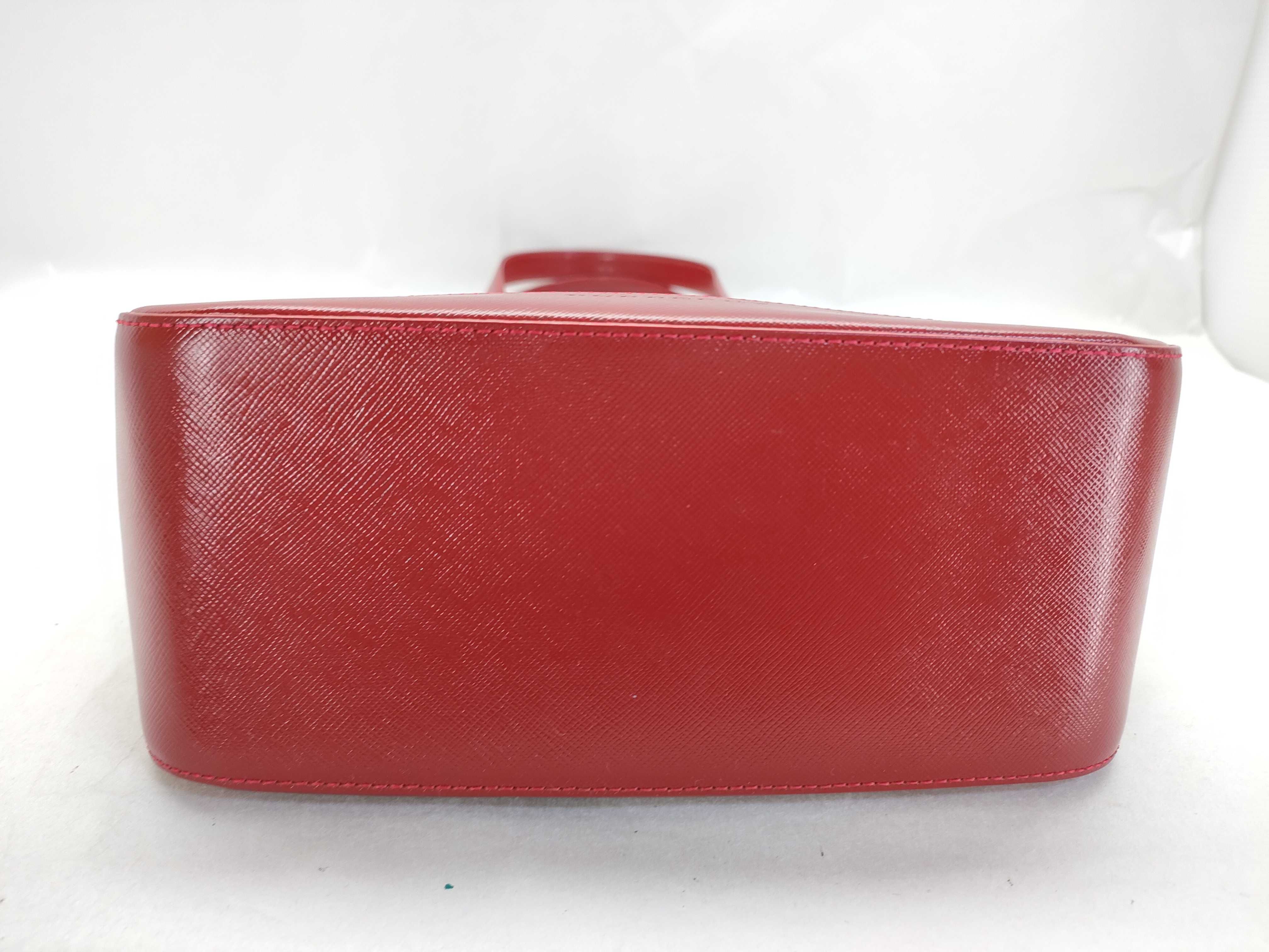 Shadow Horse Nova Check Tote Bag (Red) — view 7