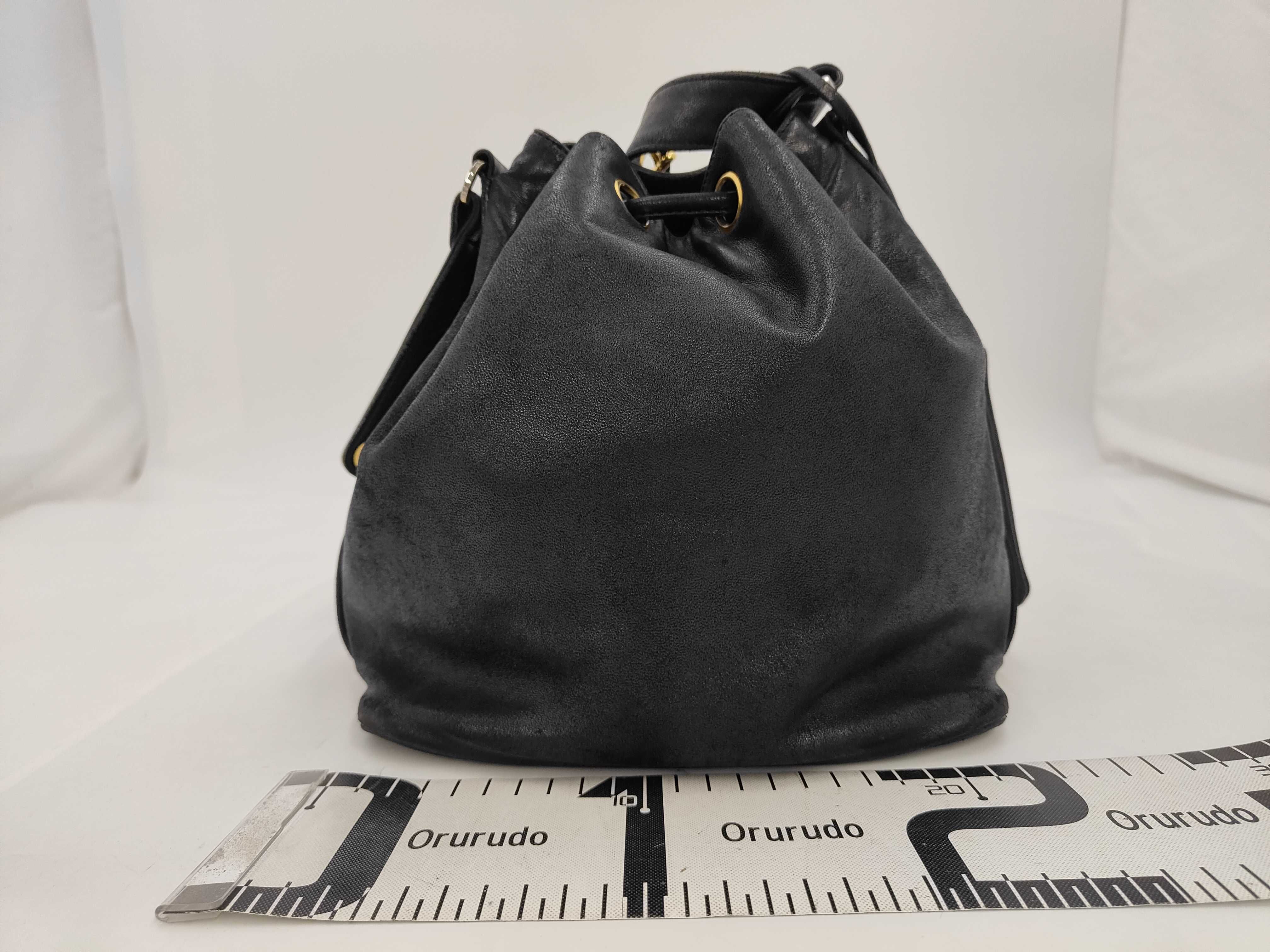 Coco Mark Chain Drawstring Shoulder Bag — view 2