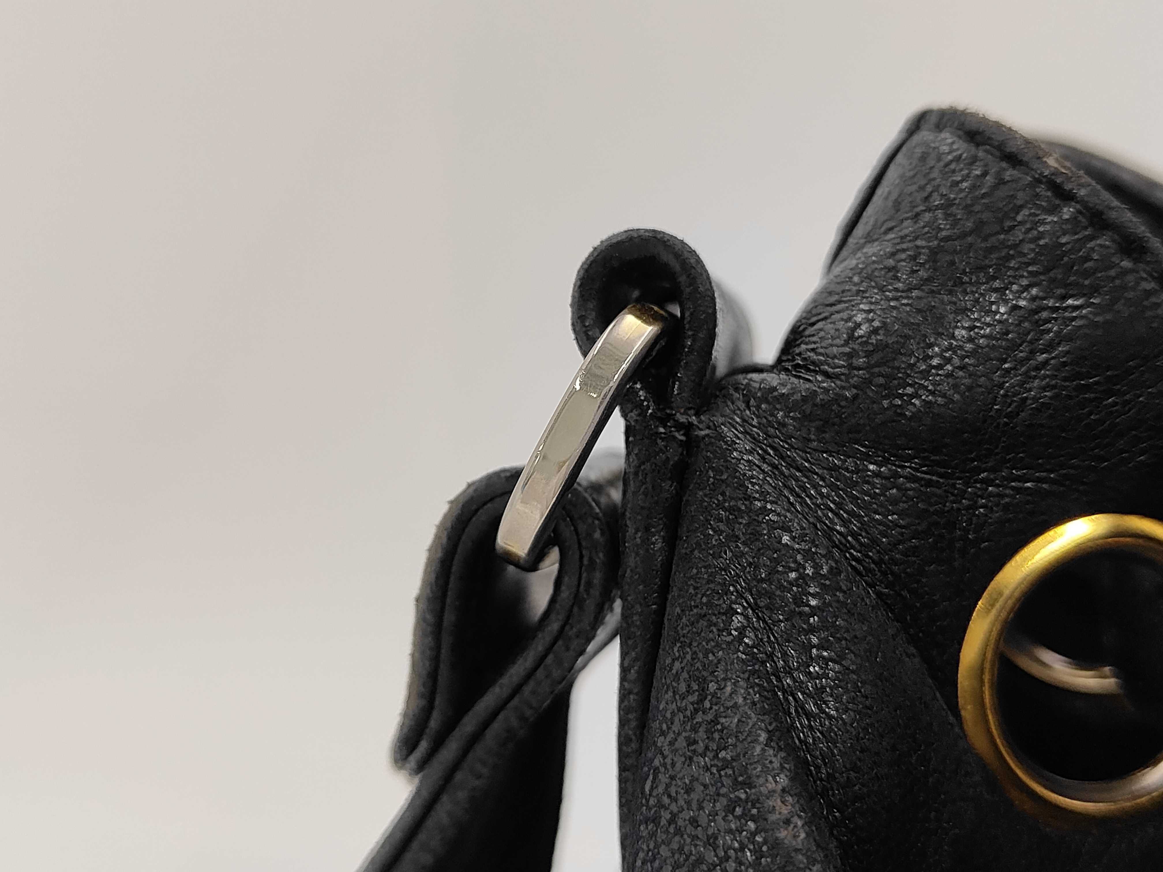 Coco Mark Chain Drawstring Shoulder Bag — view 3