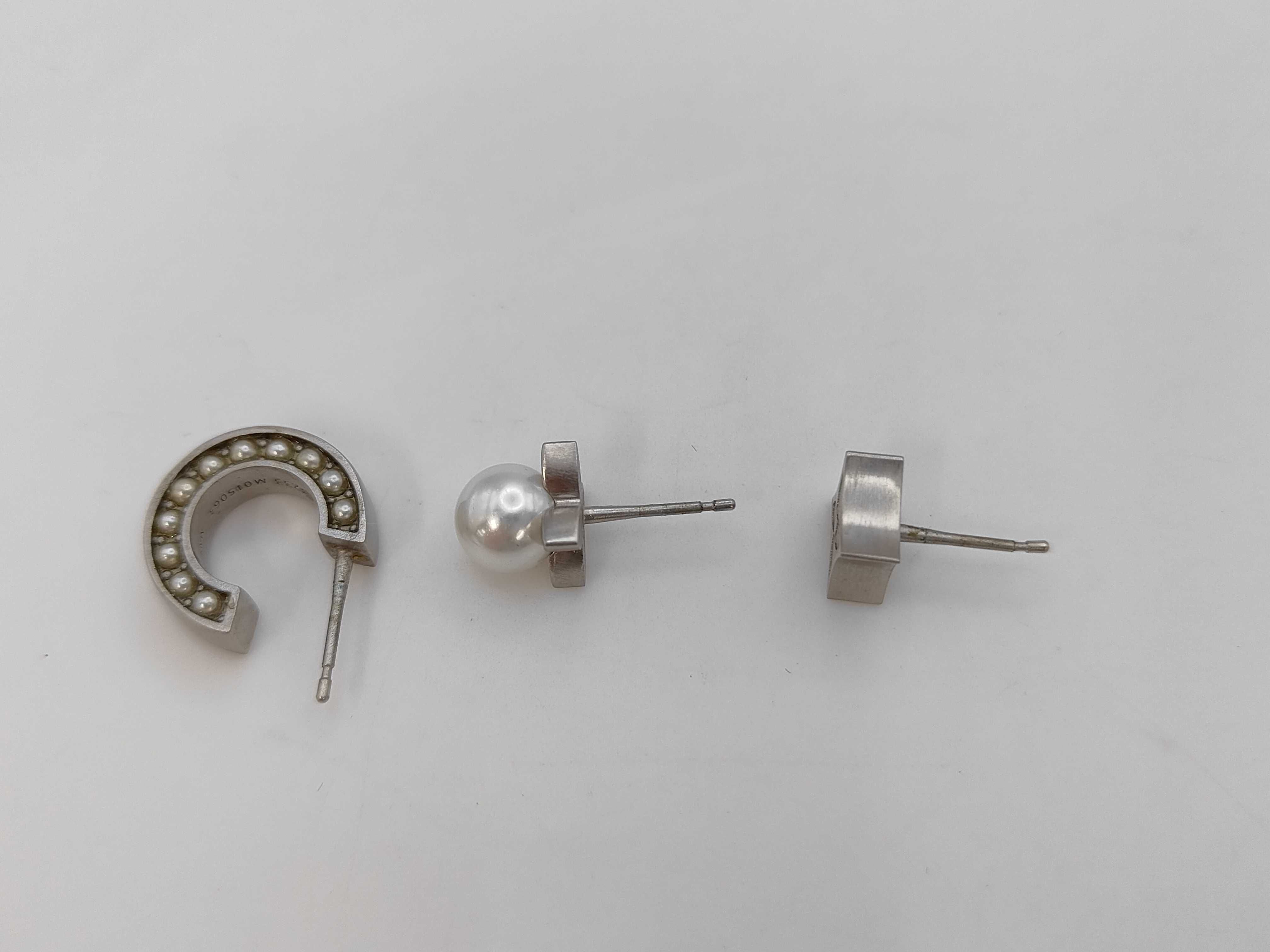 Monogram Pearl Earrings, 3-piece set, M01506 (VO7931) — view 6