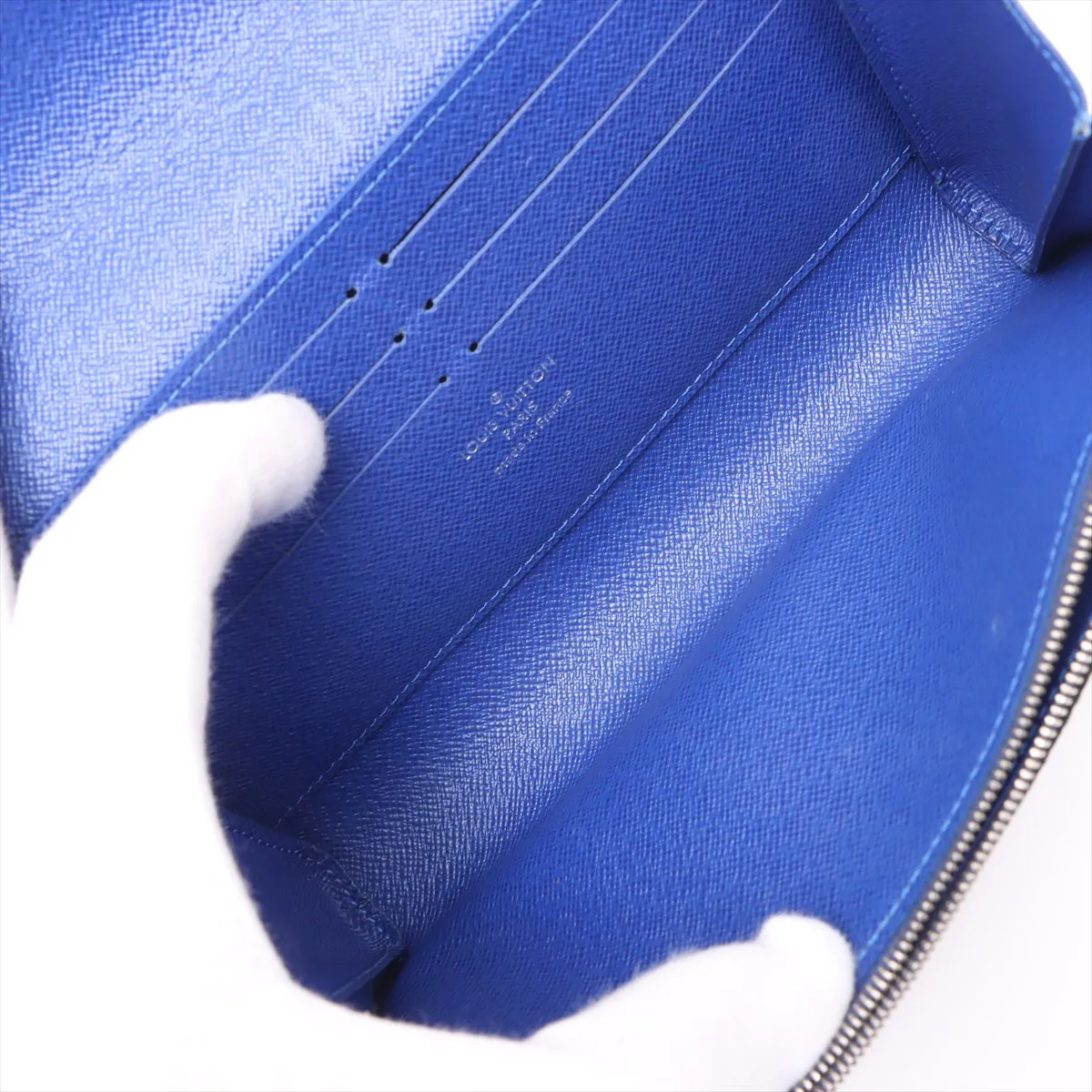 Epi Portefeuille Twist Chain M62215 Blue — view 7