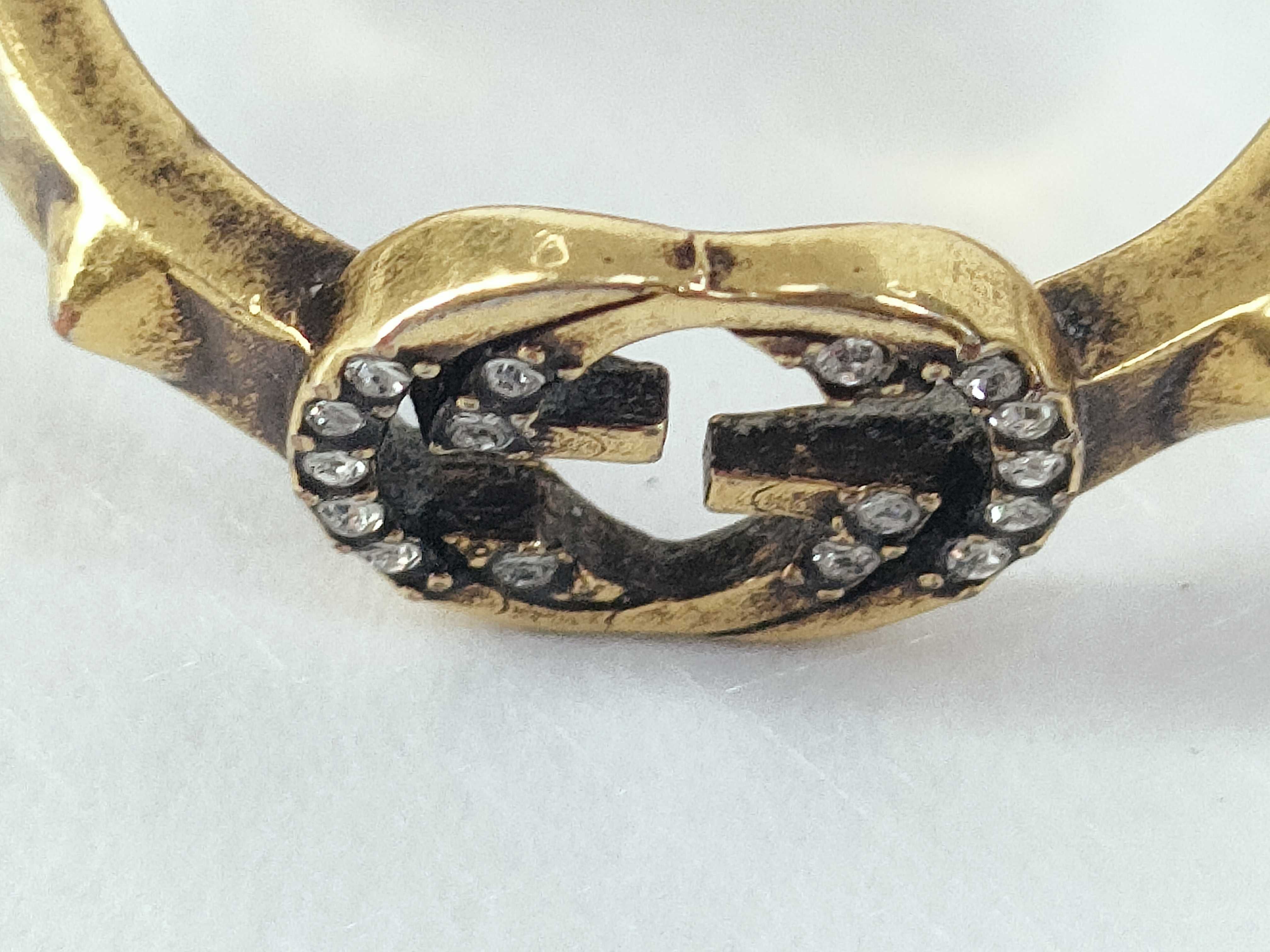 Interlocking G Bee Gold Ring — view 6